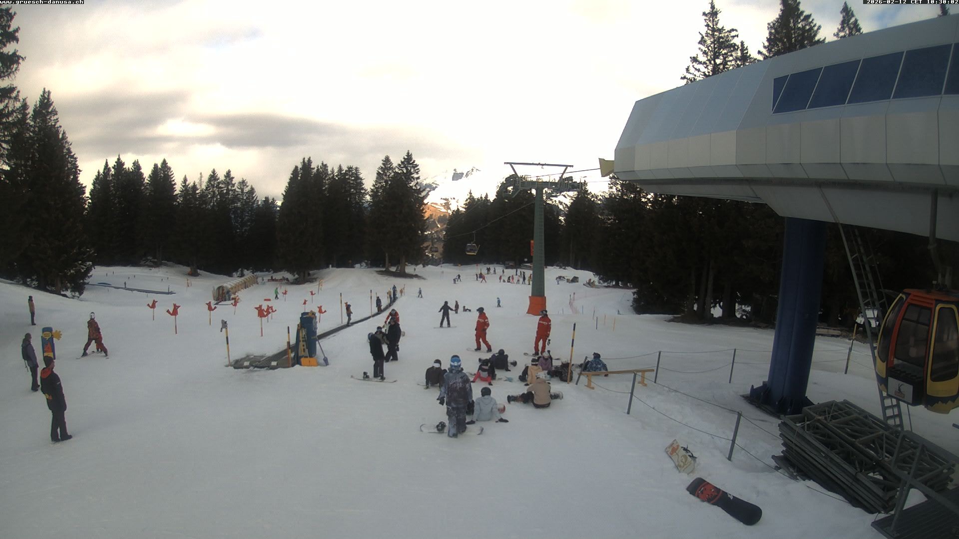 Archiv Foto Webcam Bergstation Grüsch Danusa