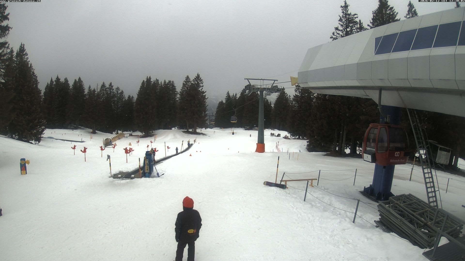 Archiv Foto Webcam Bergstation Grüsch Danusa