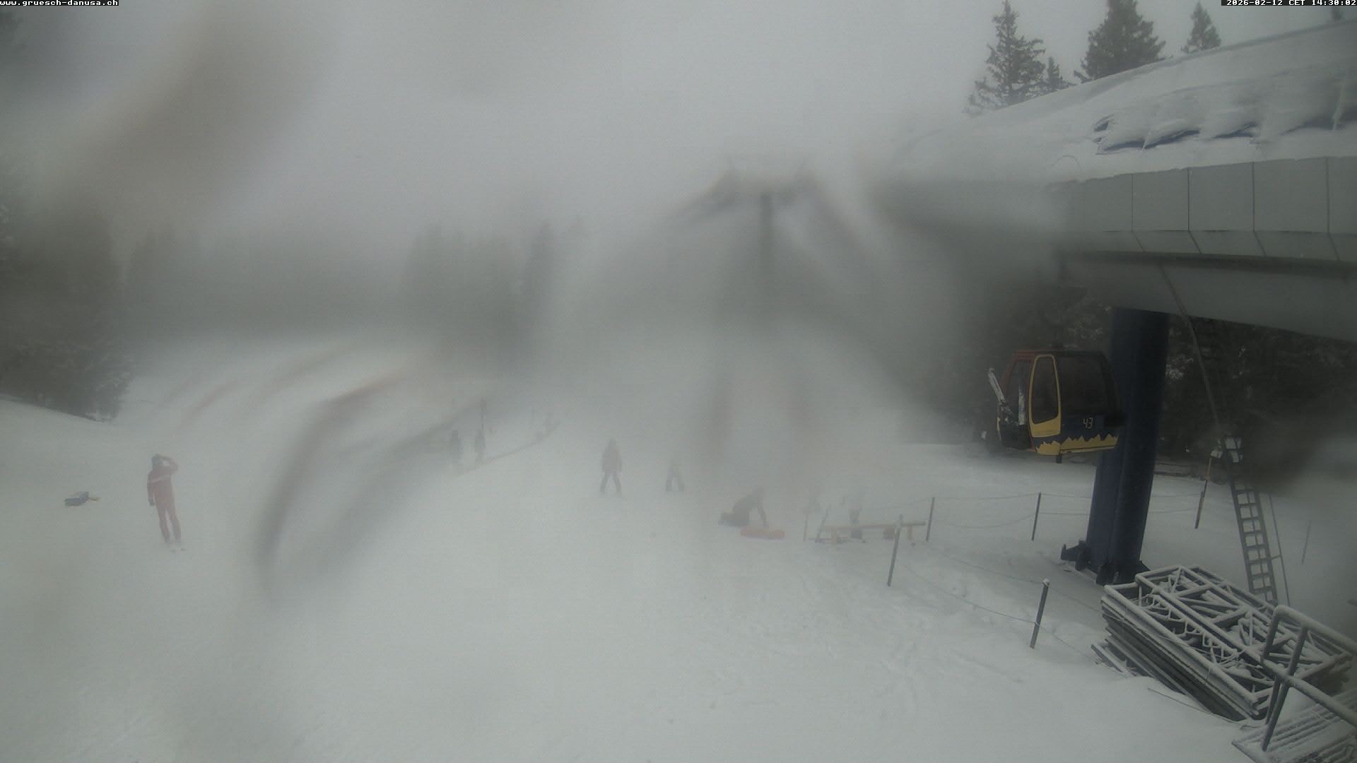 Archiv Foto Webcam Bergstation Grüsch Danusa