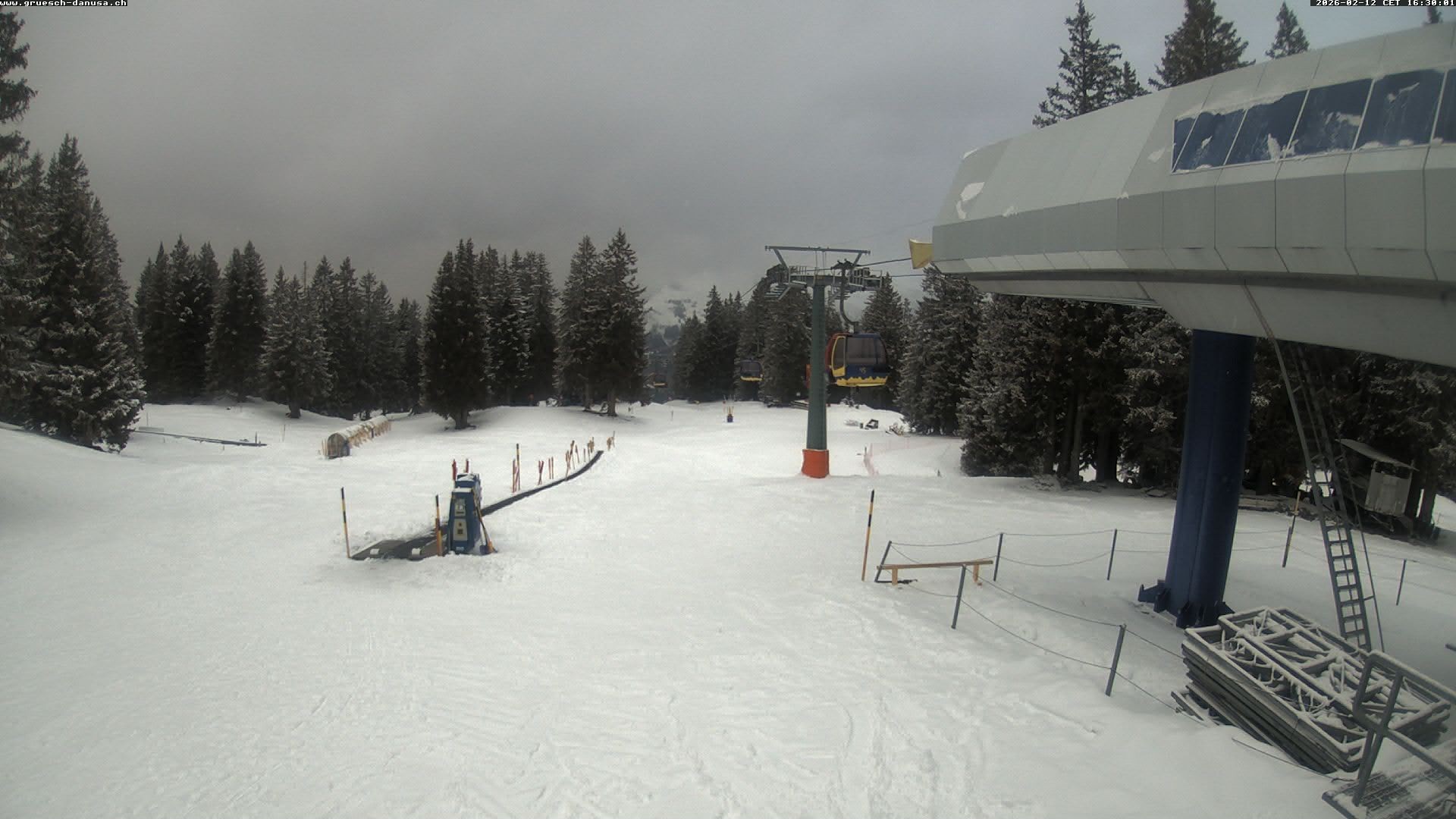 Archiv Foto Webcam Bergstation Grüsch Danusa