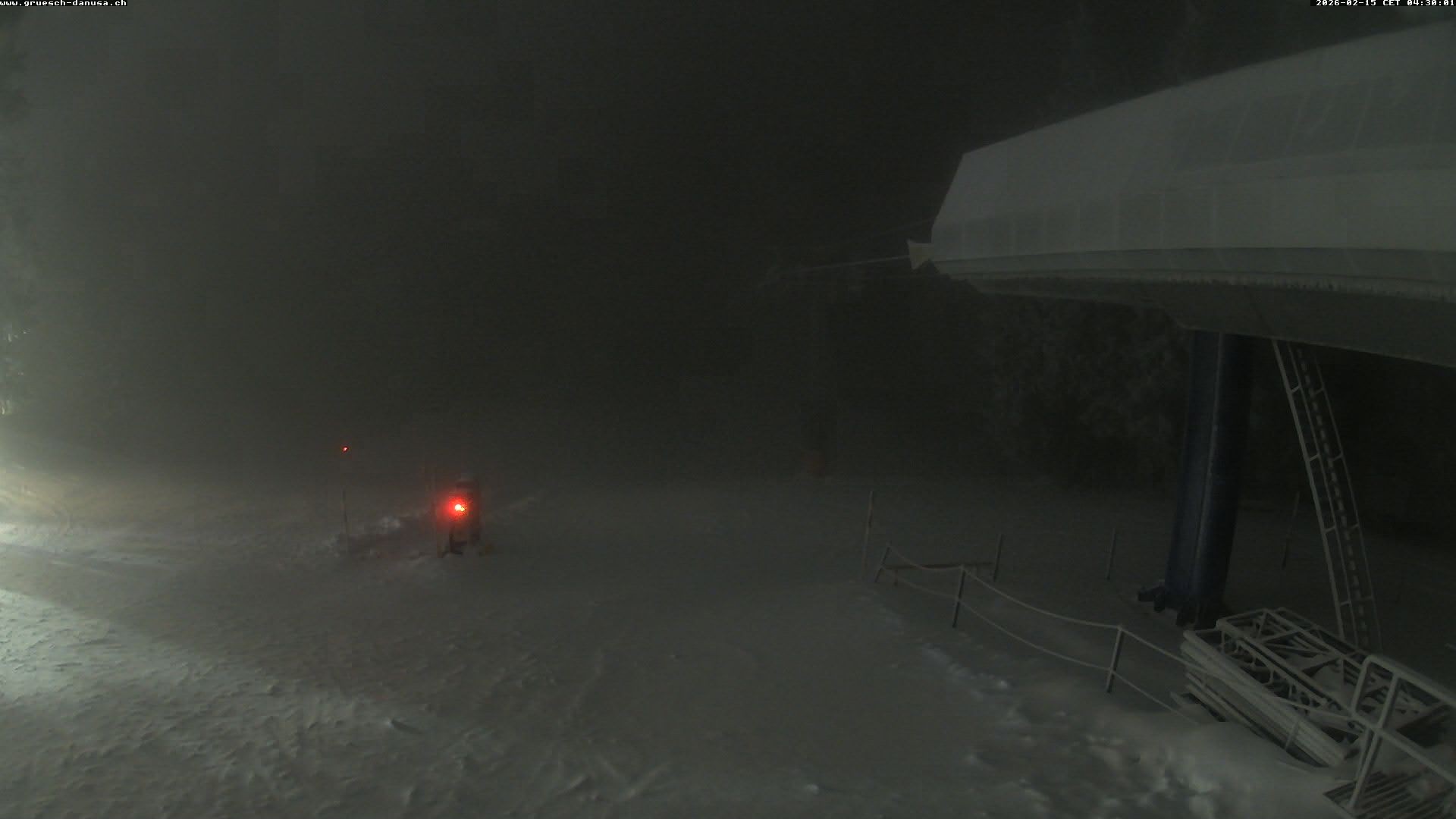 Archiv Foto Webcam Bergstation Grüsch Danusa