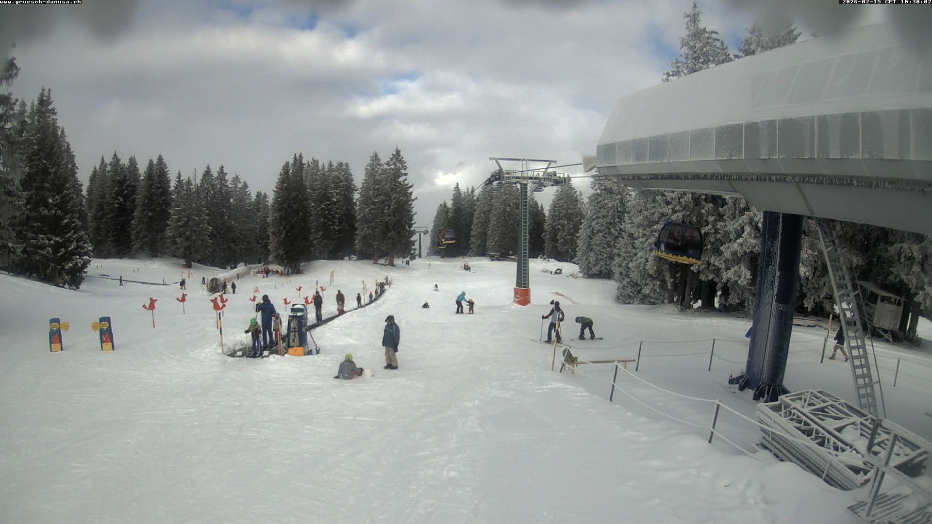 Archiv Foto Webcam Bergstation Grüsch Danusa