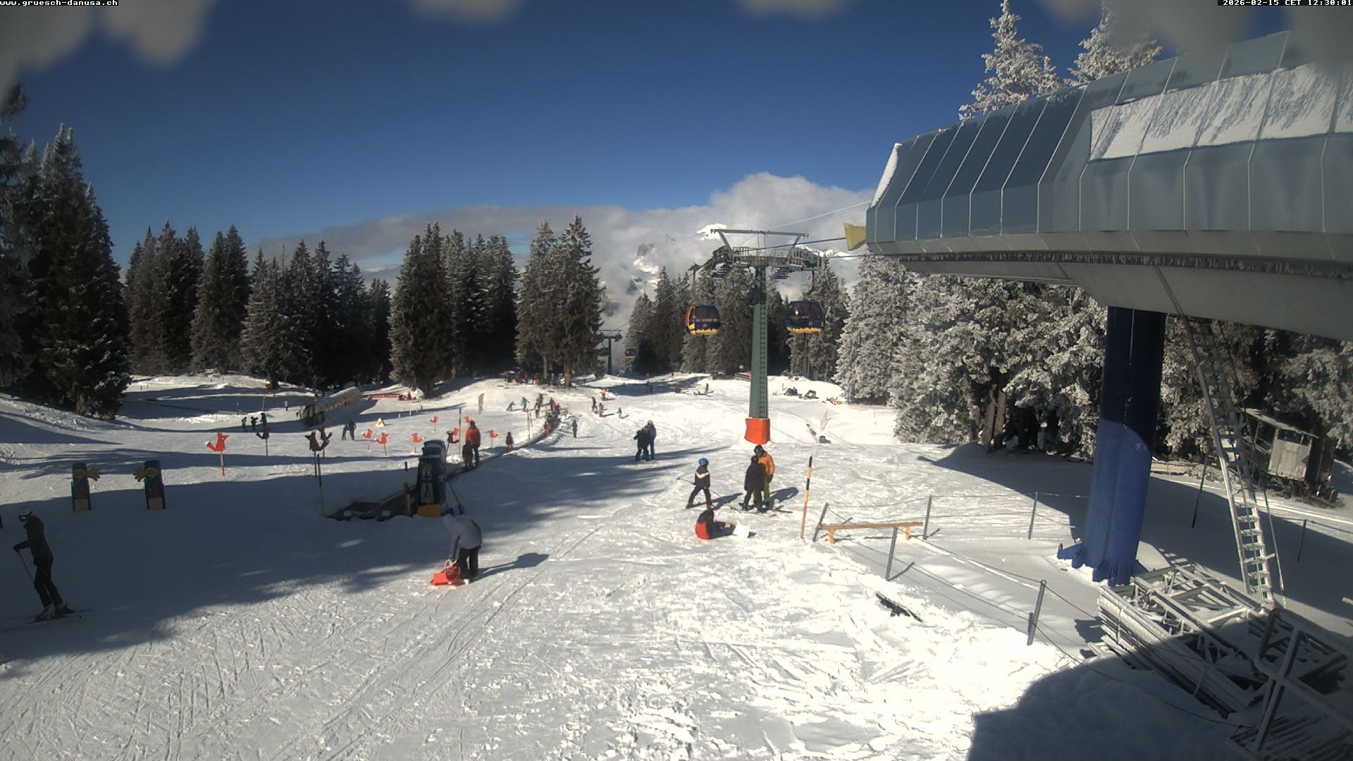 Archiv Foto Webcam Bergstation Grüsch Danusa