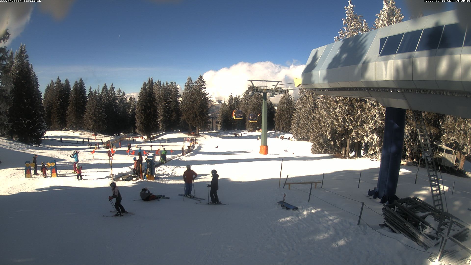 Archiv Foto Webcam Bergstation Grüsch Danusa