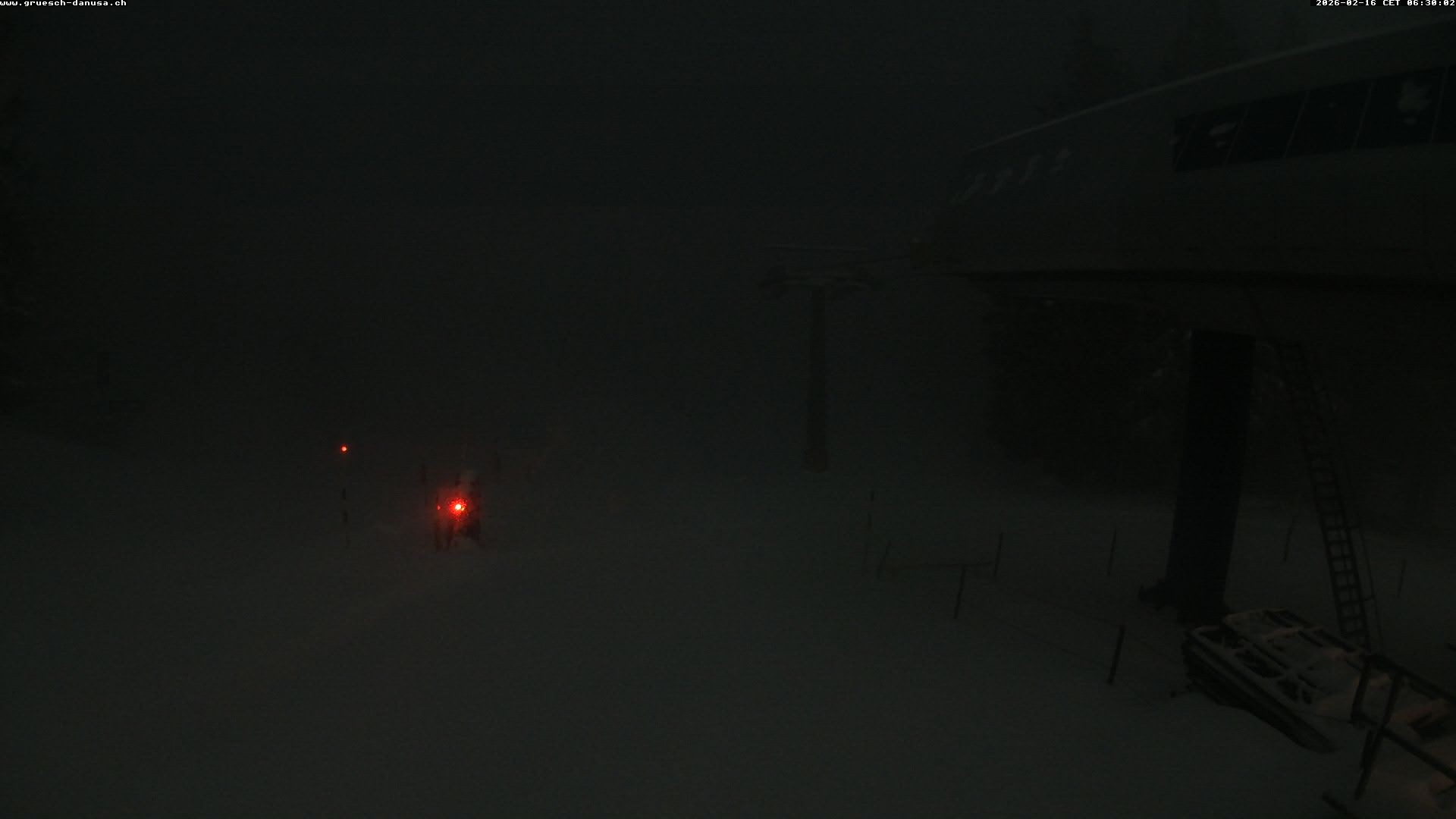 Archiv Foto Webcam Bergstation Grüsch Danusa