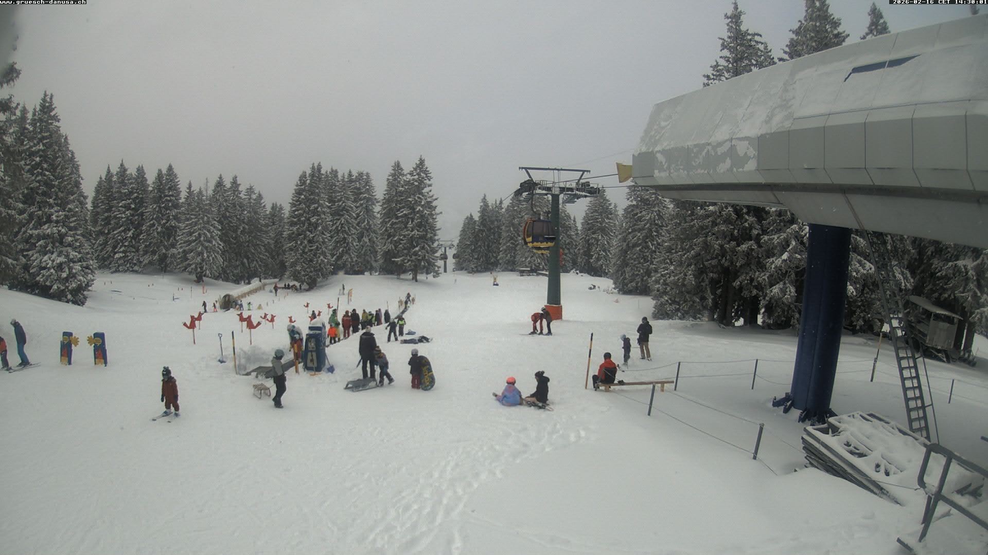 Archiv Foto Webcam Bergstation Grüsch Danusa