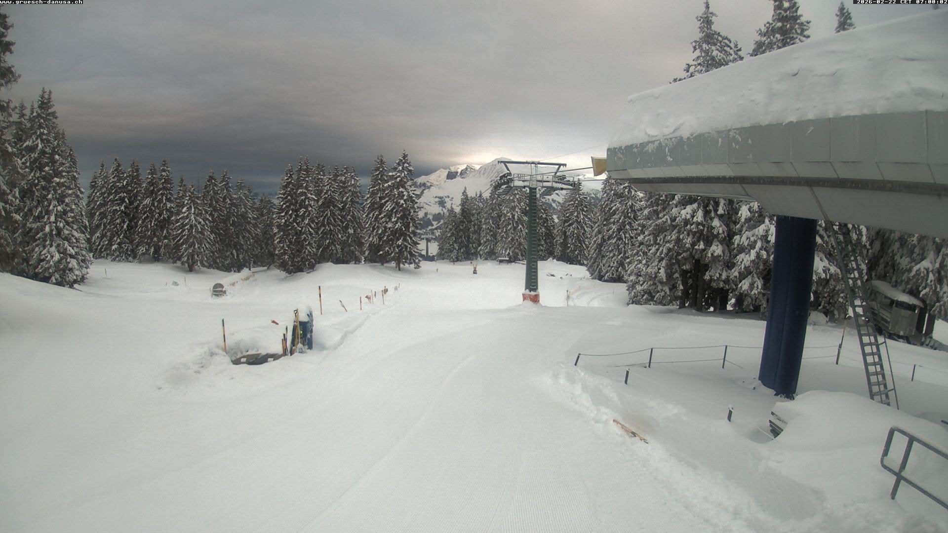 Archiv Foto Webcam Bergstation Grüsch Danusa