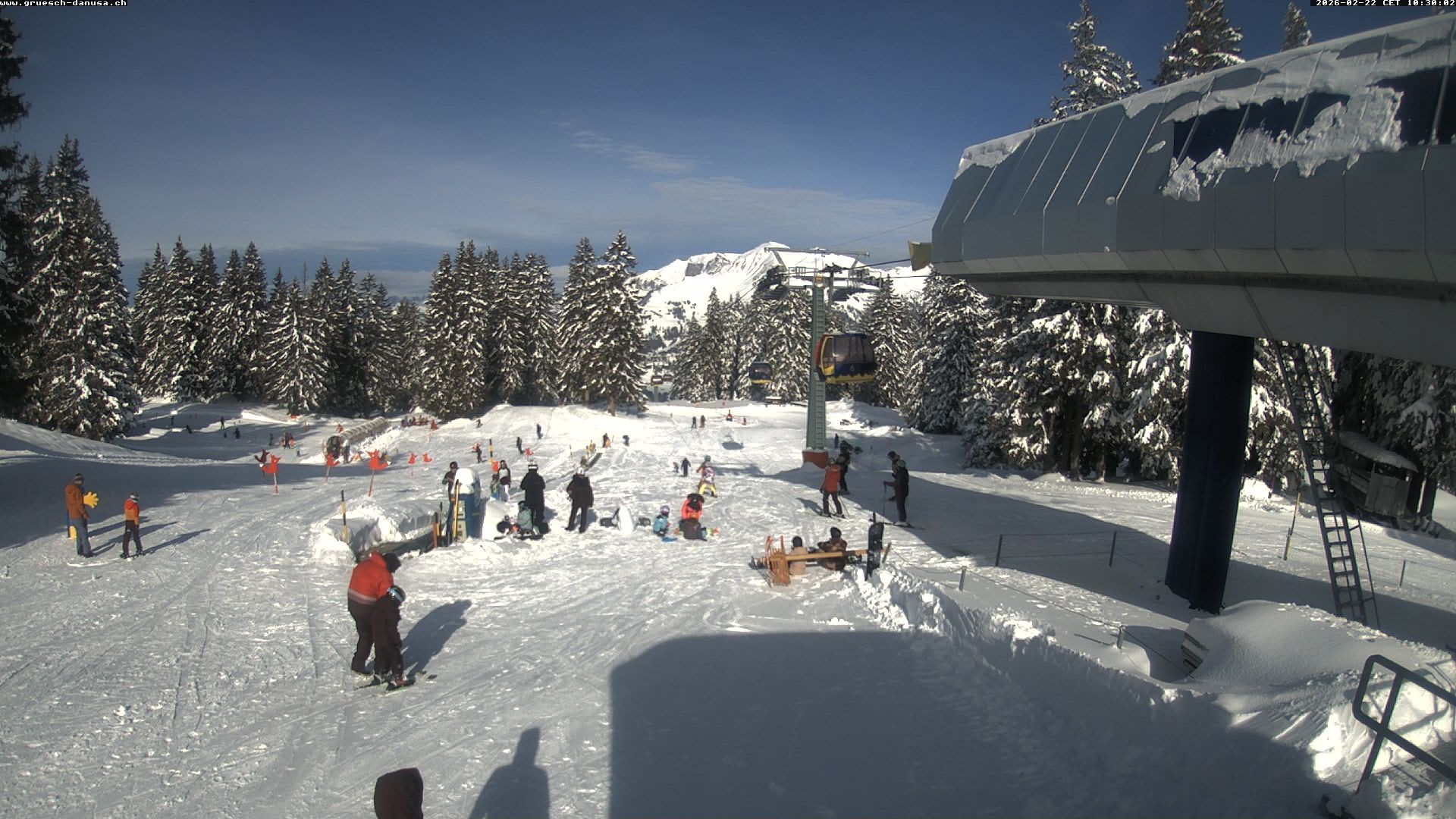 Archiv Foto Webcam Bergstation Grüsch Danusa