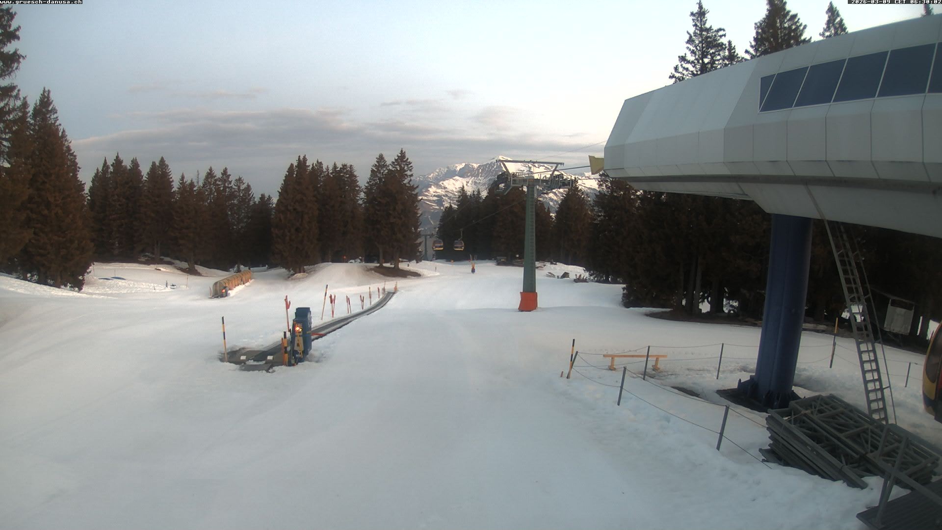 Archiv Foto Webcam Bergstation Grüsch Danusa