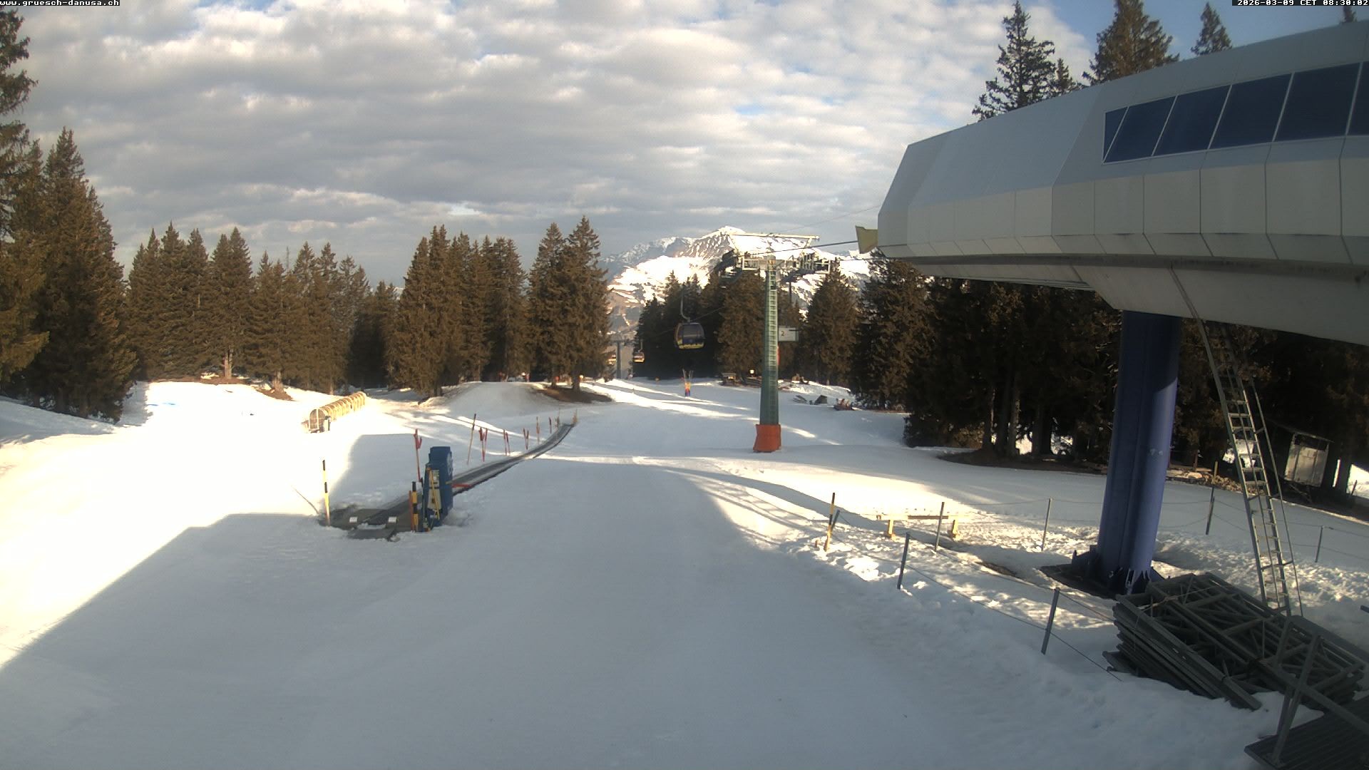 Archiv Foto Webcam Bergstation Grüsch Danusa