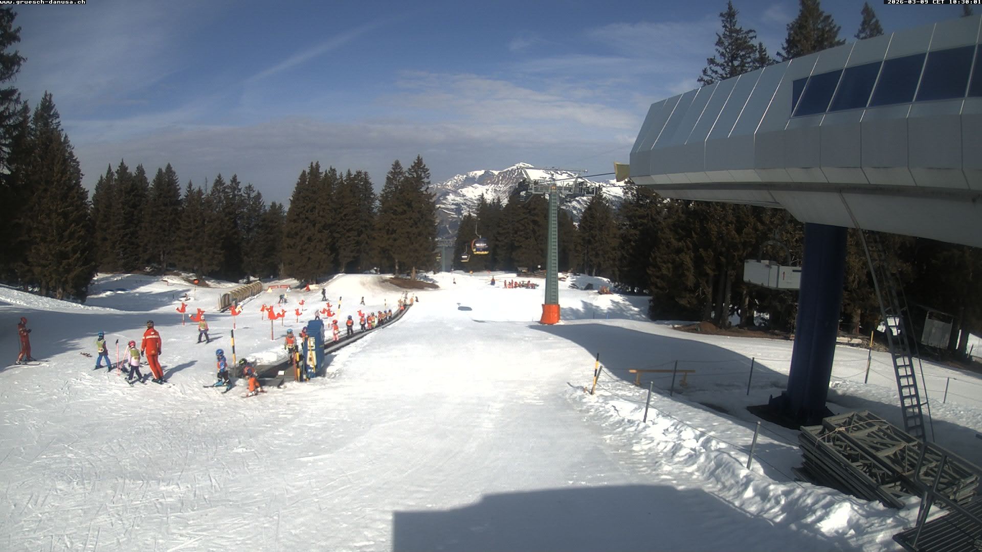 Archiv Foto Webcam Bergstation Grüsch Danusa