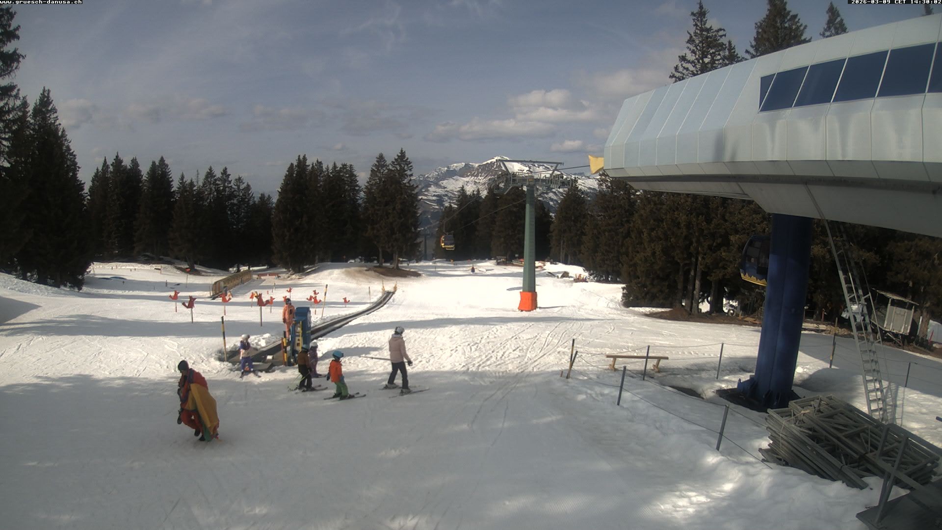 Archiv Foto Webcam Bergstation Grüsch Danusa