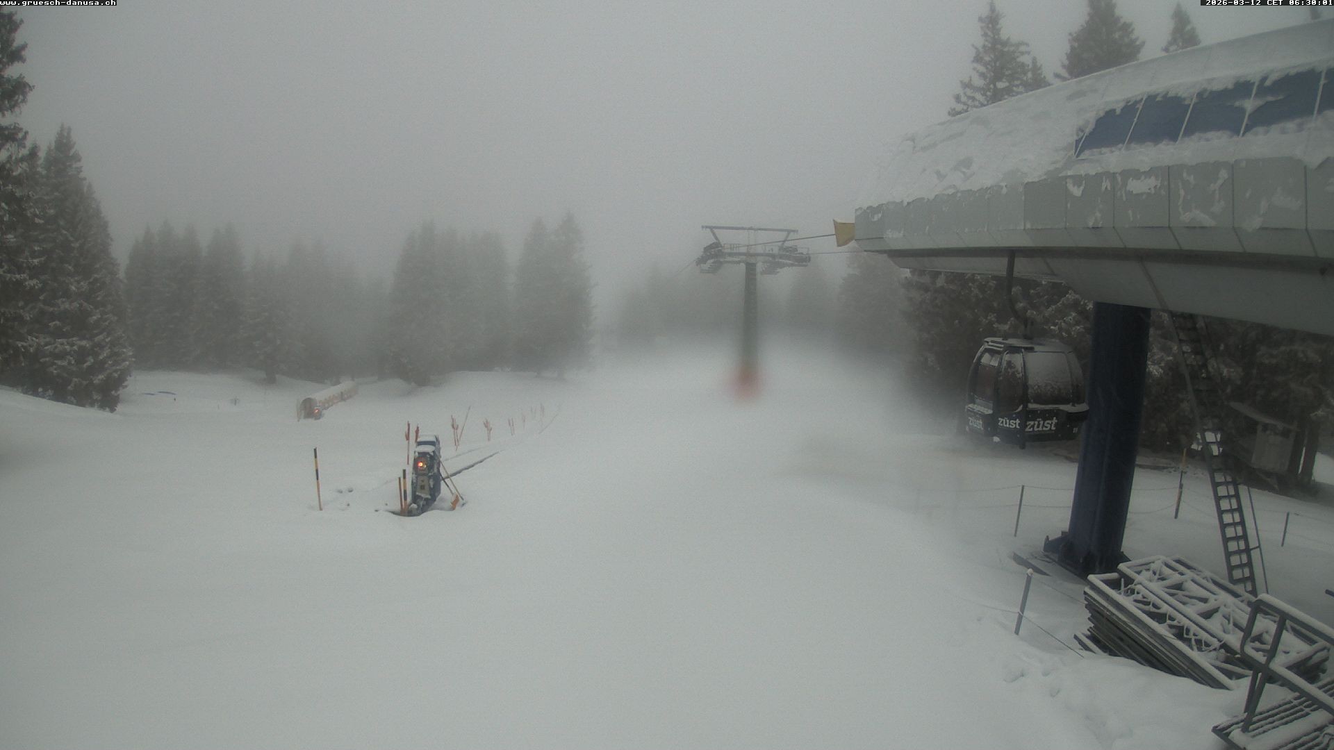 Archived image Webcam Top Station Grüsch Danusa