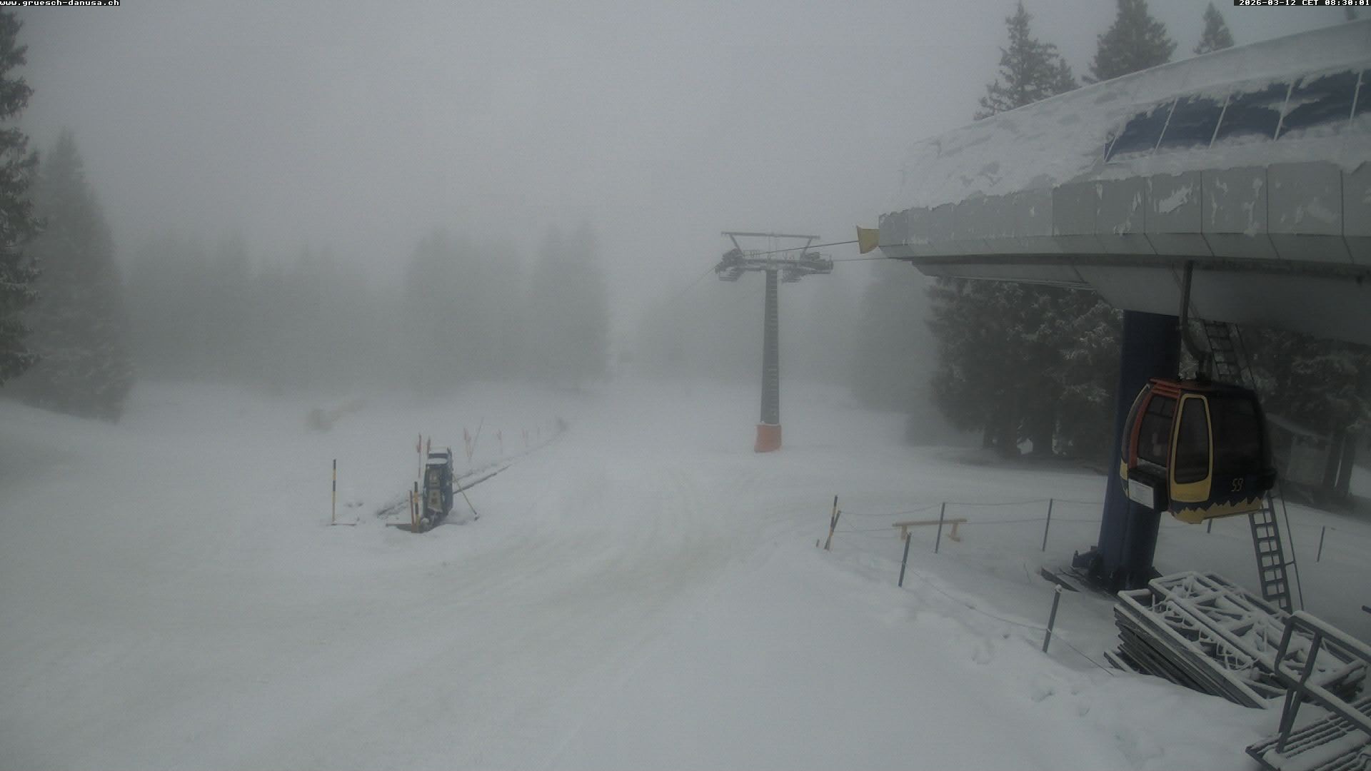 Archived image Webcam Top Station Grüsch Danusa