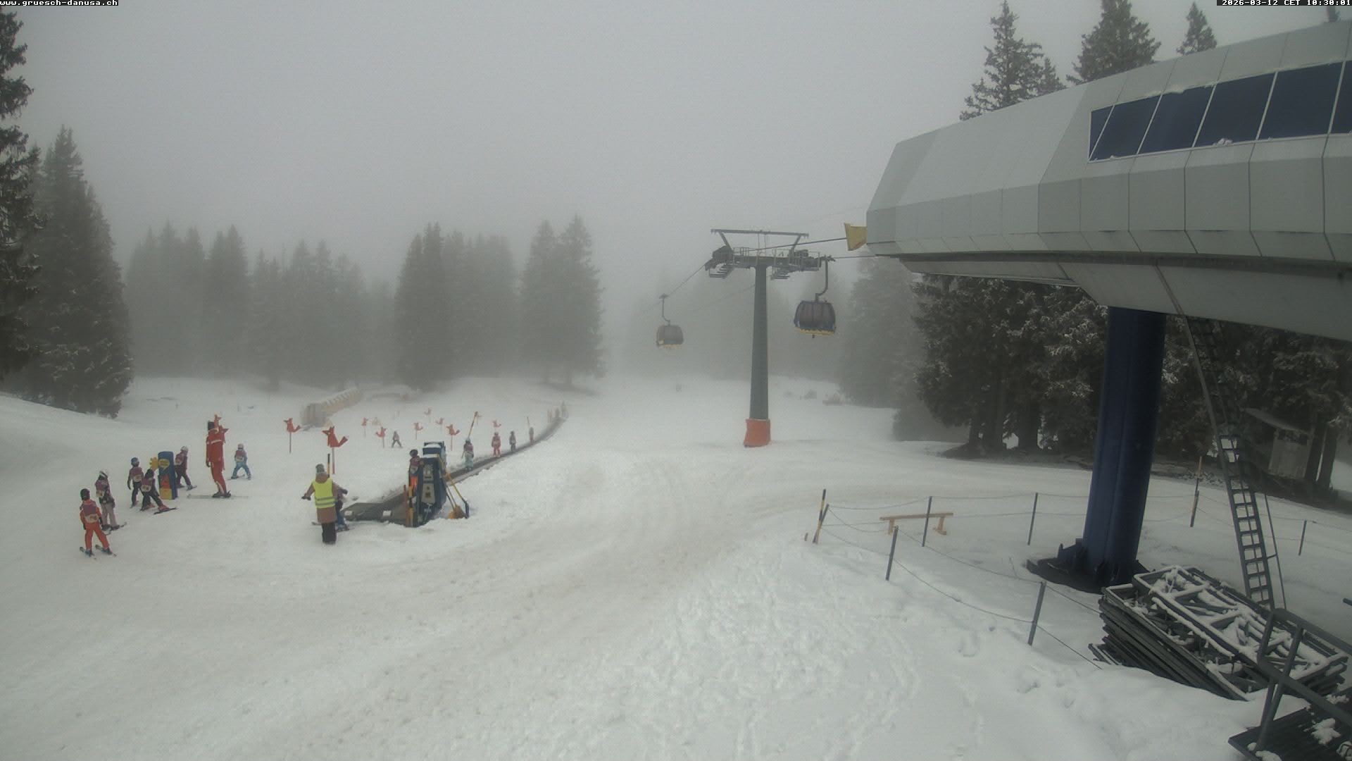 Archived image Webcam Top Station Grüsch Danusa