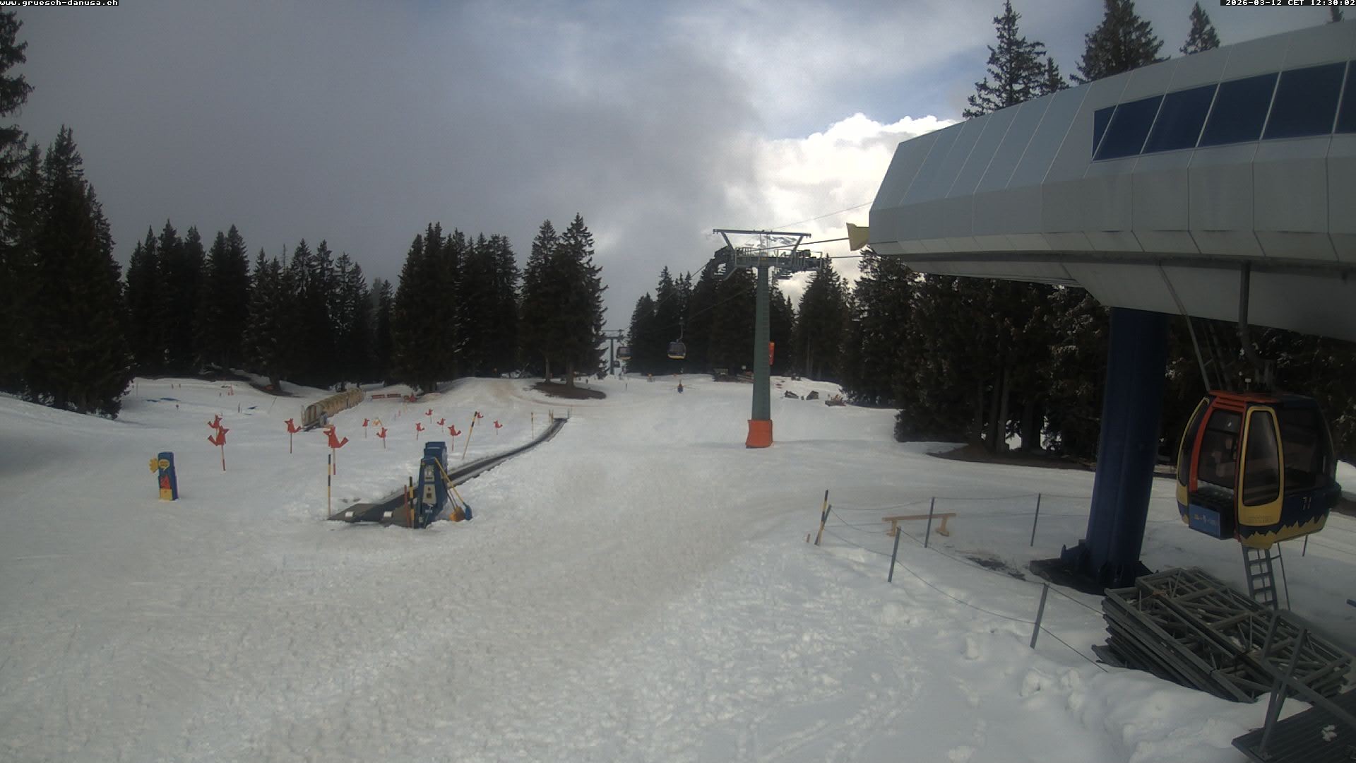 Archived image Webcam Top Station Grüsch Danusa