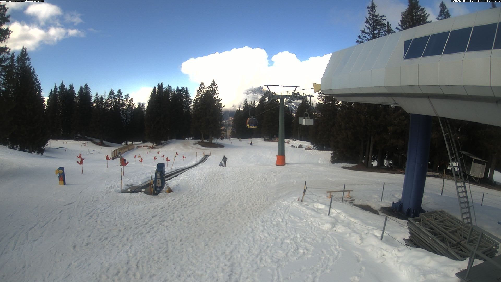 Archived image Webcam Top Station Grüsch Danusa