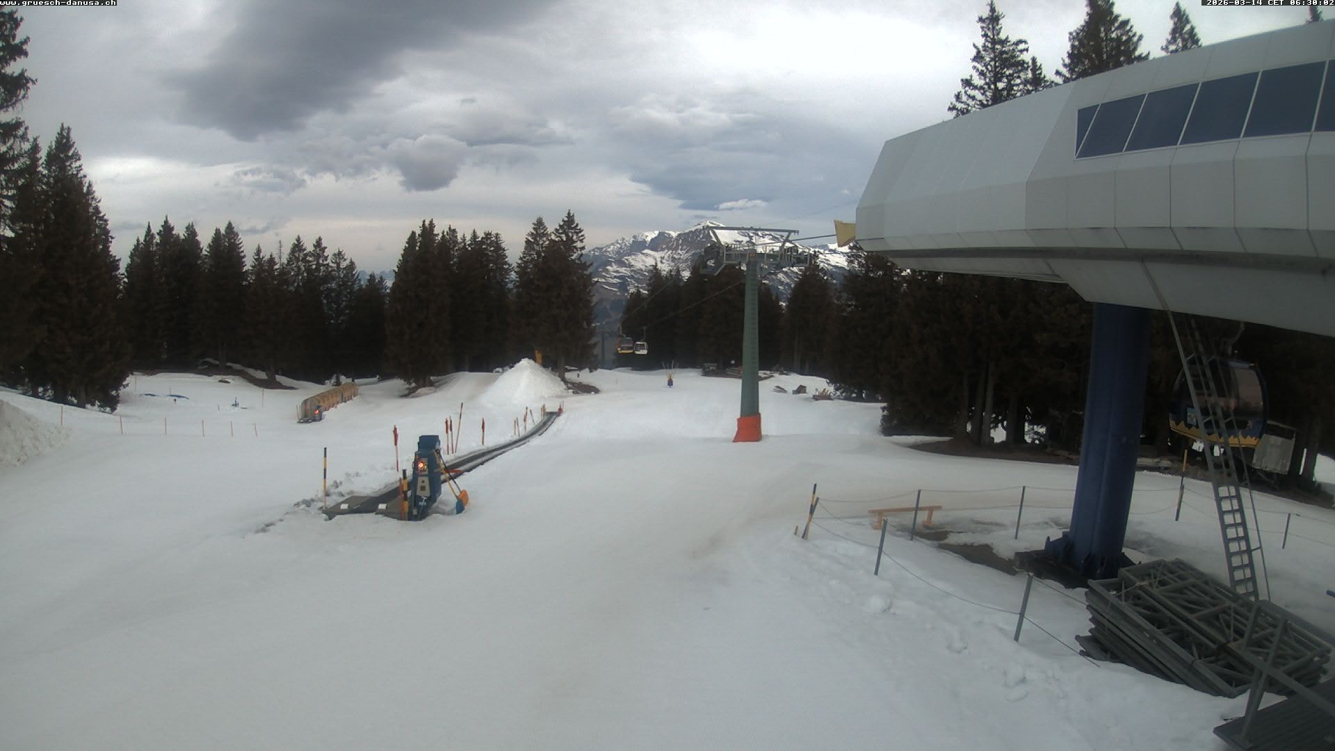 Archived image Webcam Top Station Grüsch Danusa
