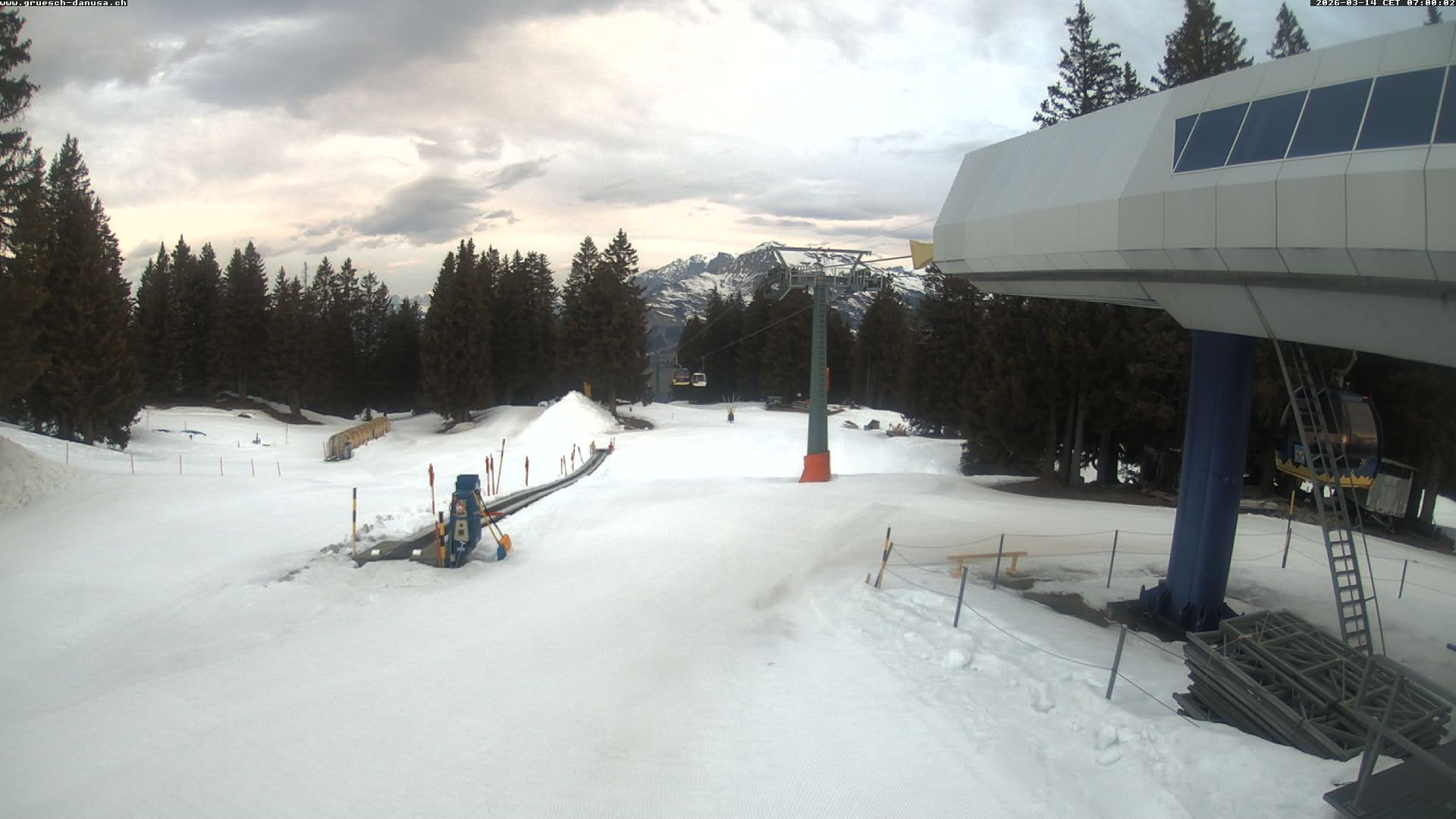 Archived image Webcam Top Station Grüsch Danusa