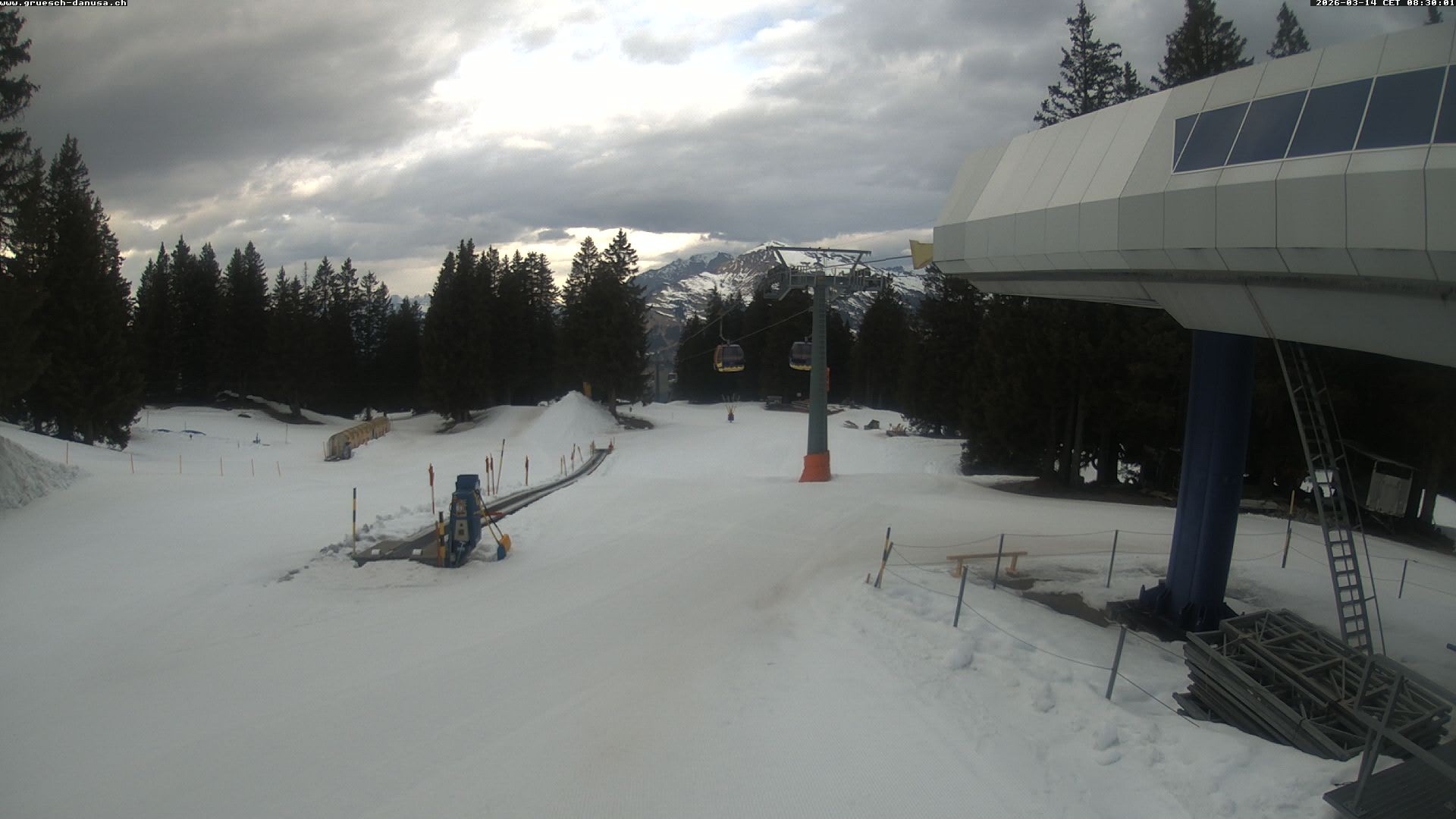 Archived image Webcam Top Station Grüsch Danusa