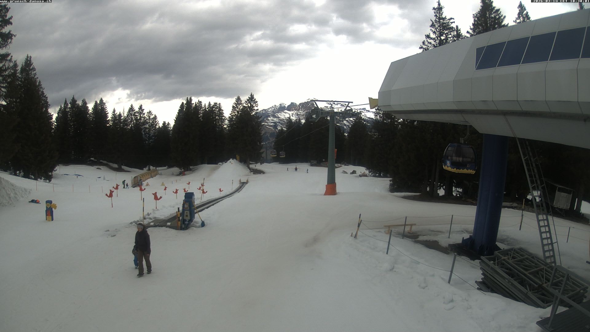 Archived image Webcam Top Station Grüsch Danusa