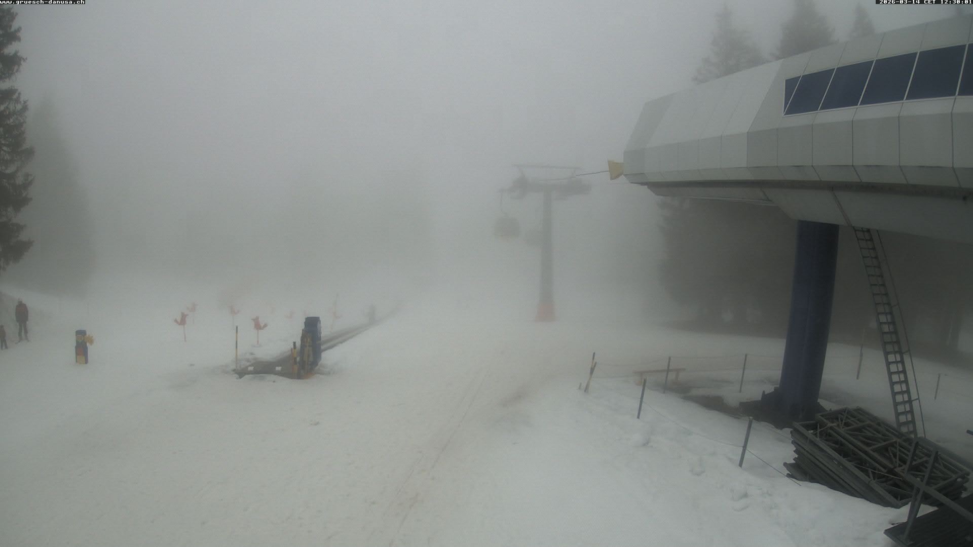 Archived image Webcam Top Station Grüsch Danusa