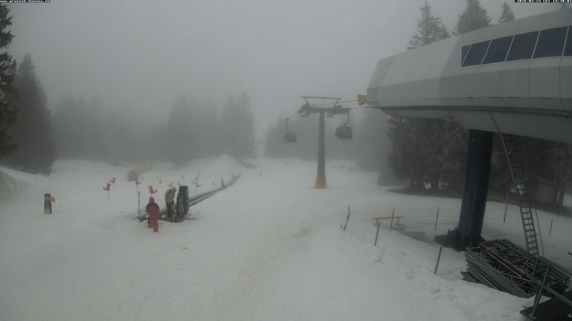 Archived image Webcam Top Station Grüsch Danusa