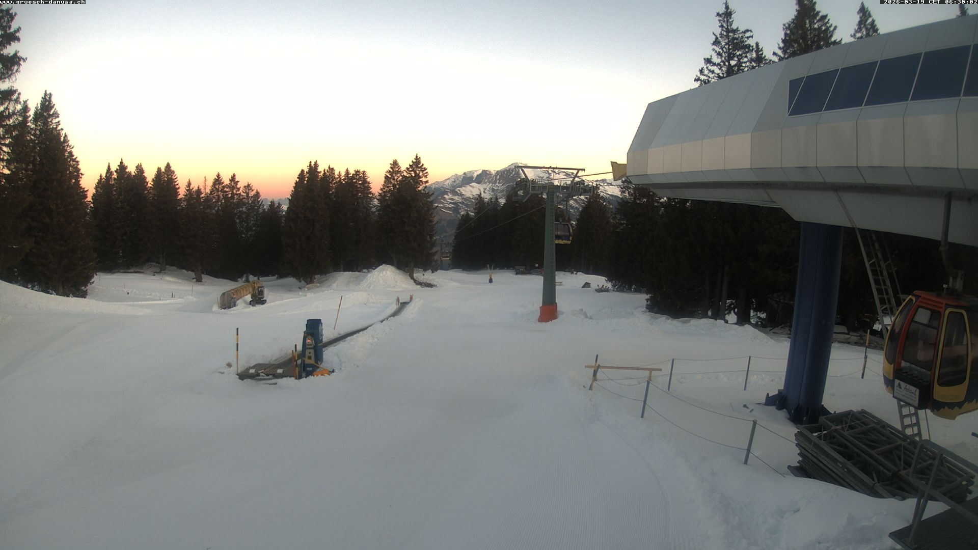 Archiv Foto Webcam Bergstation Grüsch Danusa