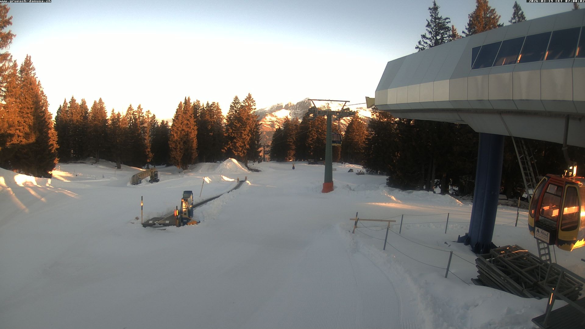 Archived image Webcam Top Station Grüsch Danusa