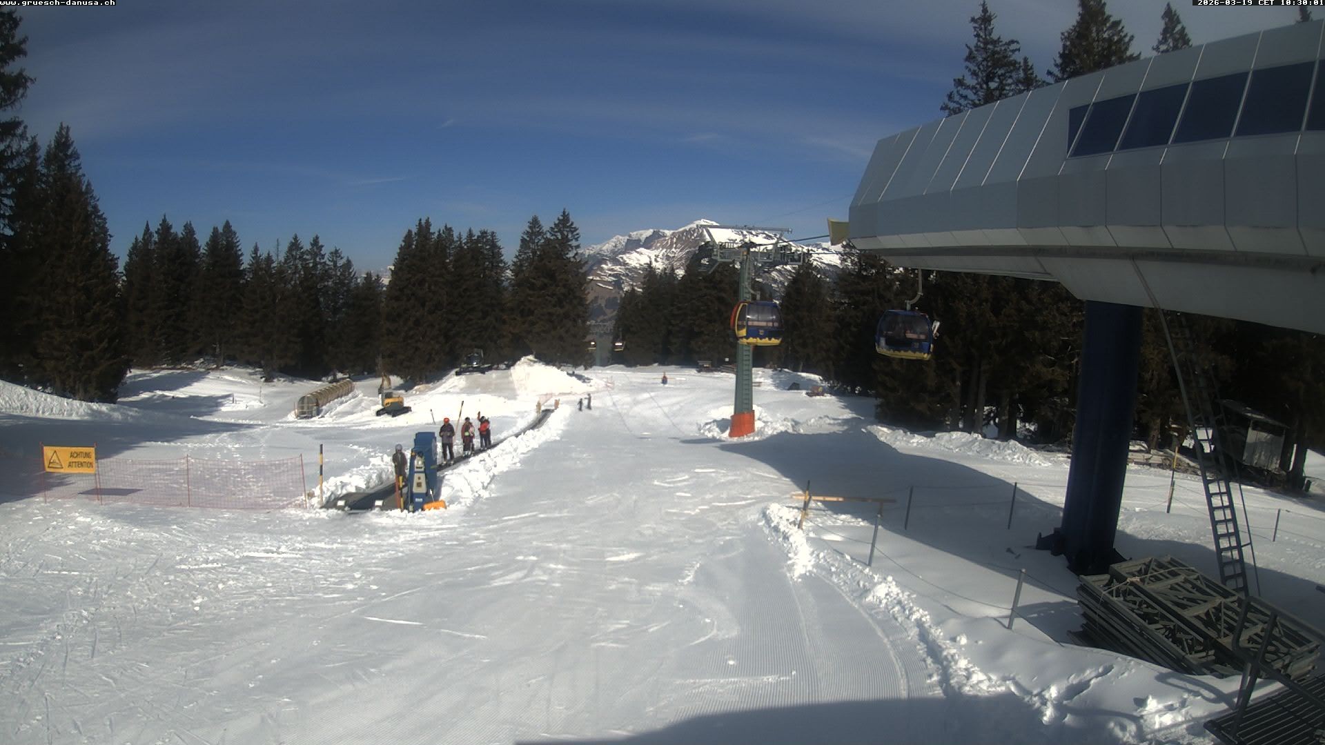 Archiv Foto Webcam Bergstation Grüsch Danusa