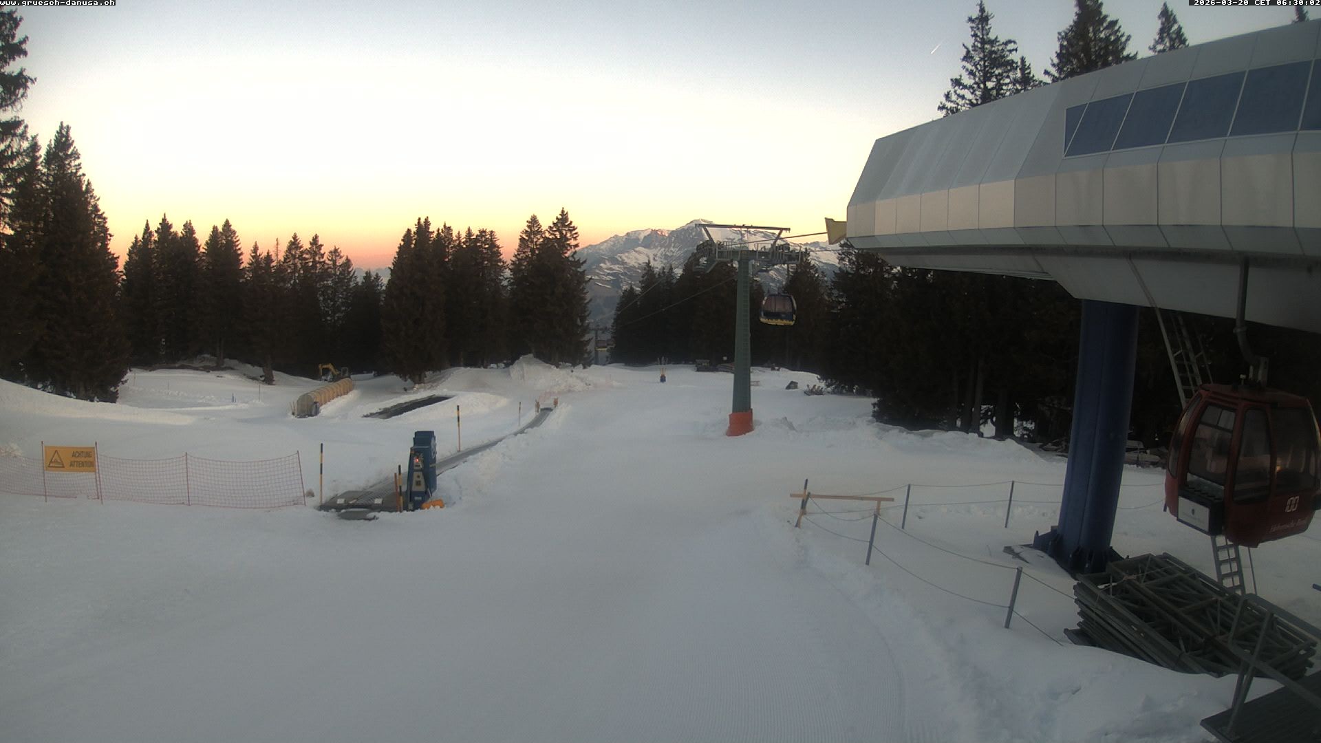Archived image Webcam Top Station Grüsch Danusa