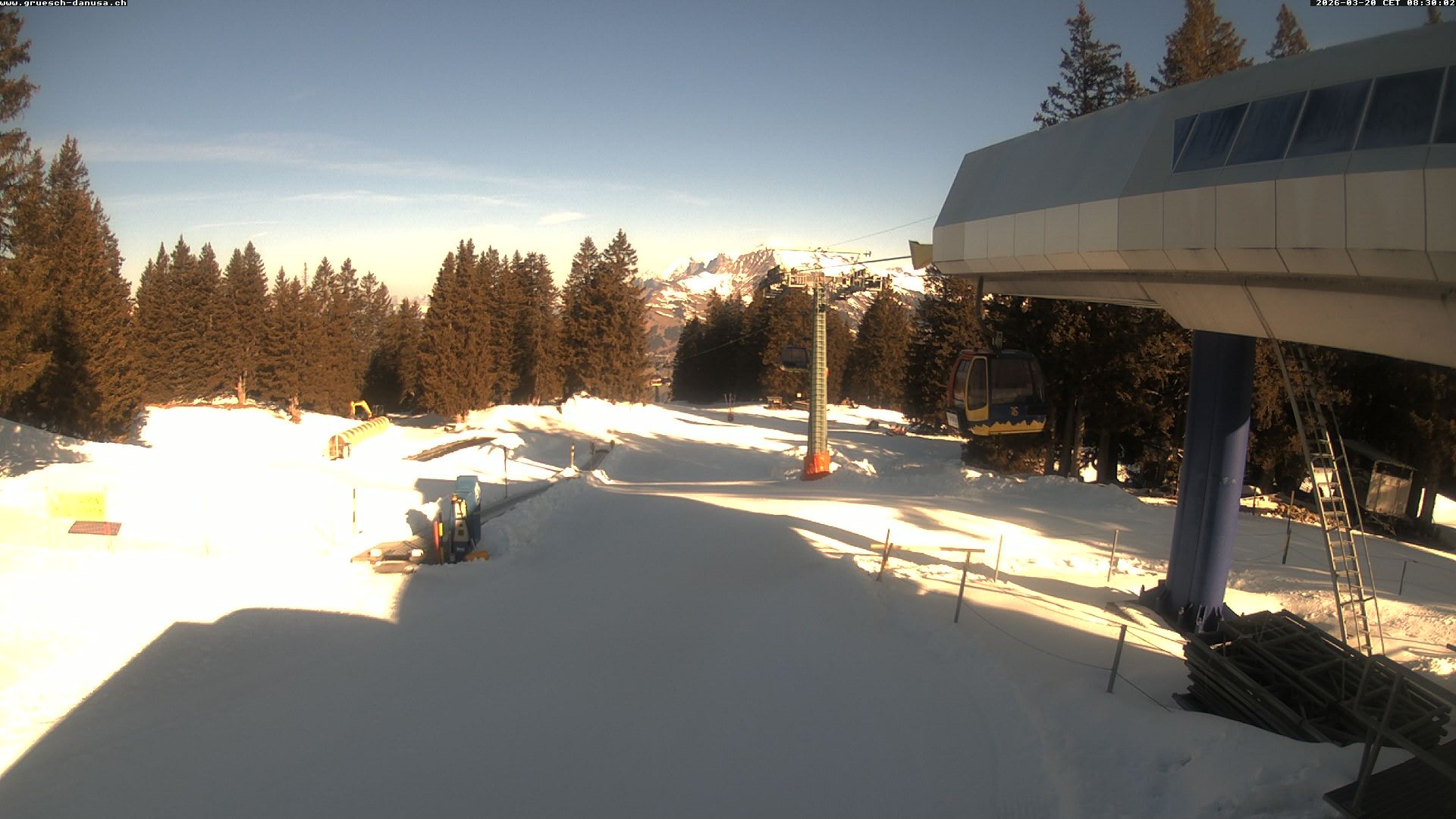 Archived image Webcam Top Station Grüsch Danusa