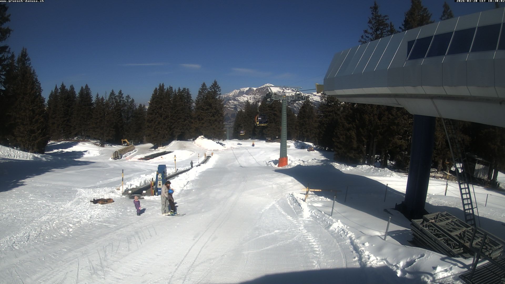 Archived image Webcam Top Station Grüsch Danusa