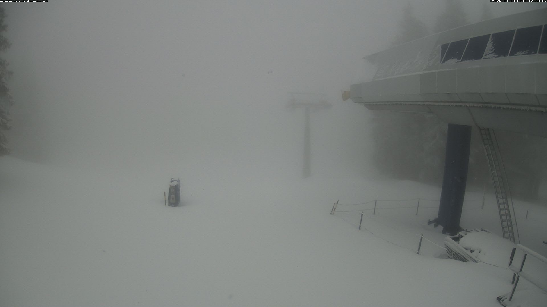 Archiv Foto Webcam Bergstation Grüsch Danusa