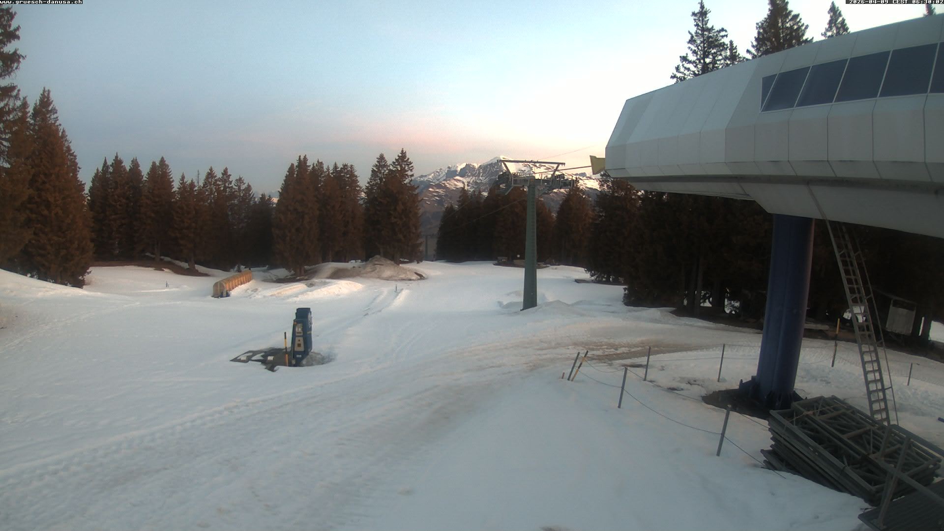 Archived image Webcam Top Station Grüsch Danusa