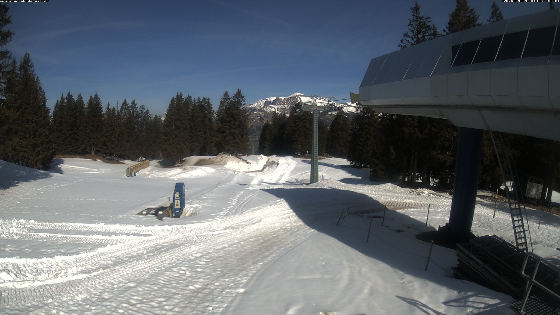 Archived image Webcam Top Station Grüsch Danusa