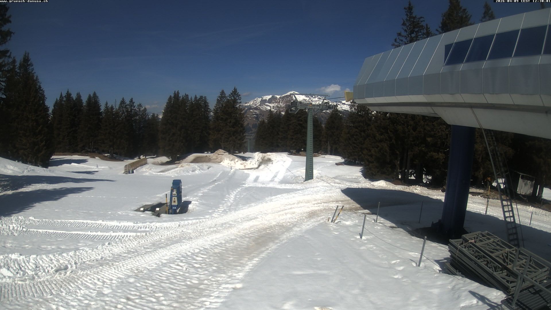 Archived image Webcam Top Station Grüsch Danusa