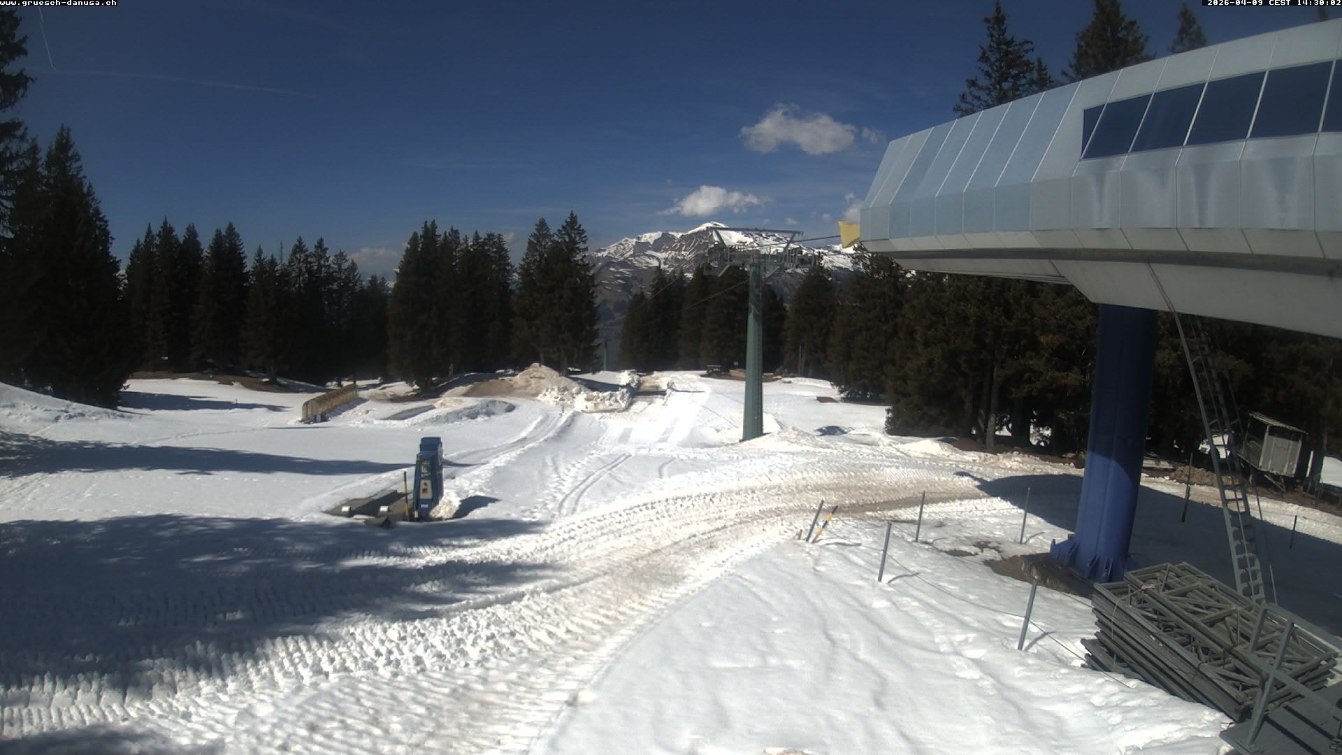 Archived image Webcam Top Station Grüsch Danusa