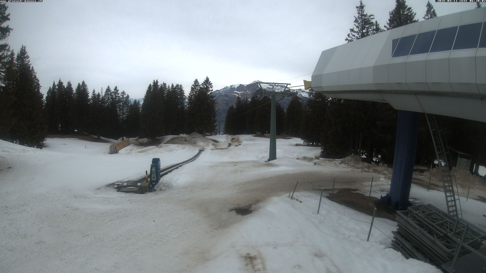 Archived image Webcam Top Station Grüsch Danusa