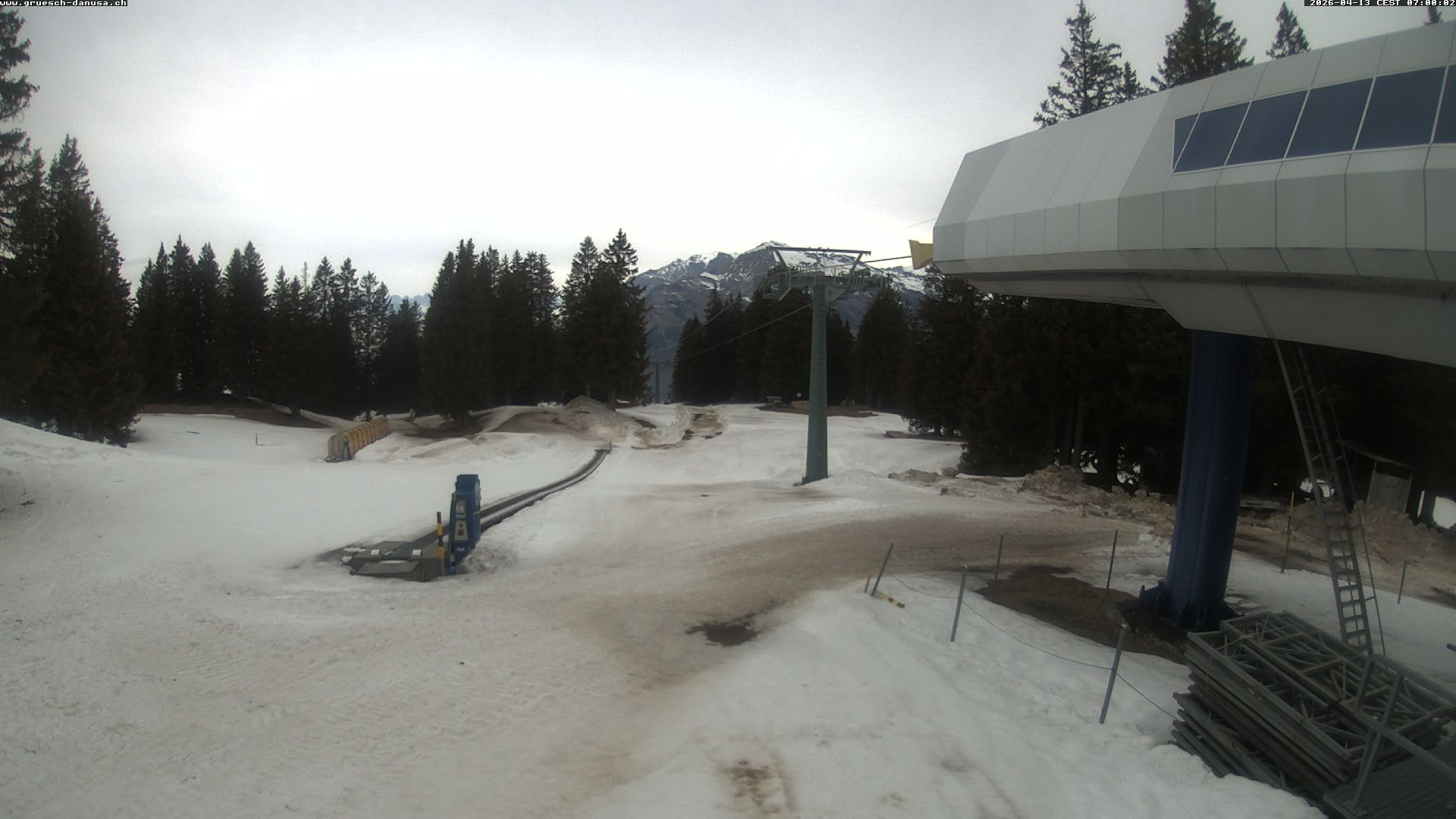 Archiv Foto Webcam Bergstation Grüsch Danusa