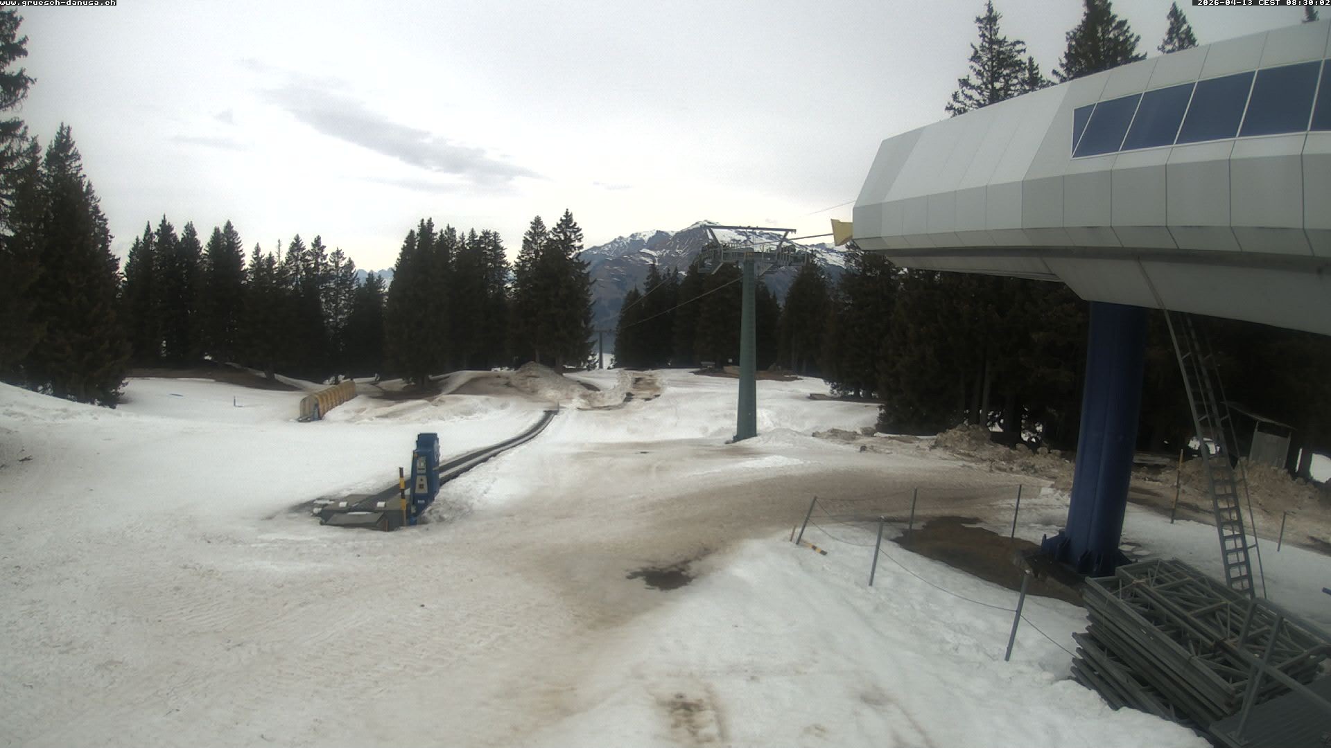 Archiv Foto Webcam Bergstation Grüsch Danusa