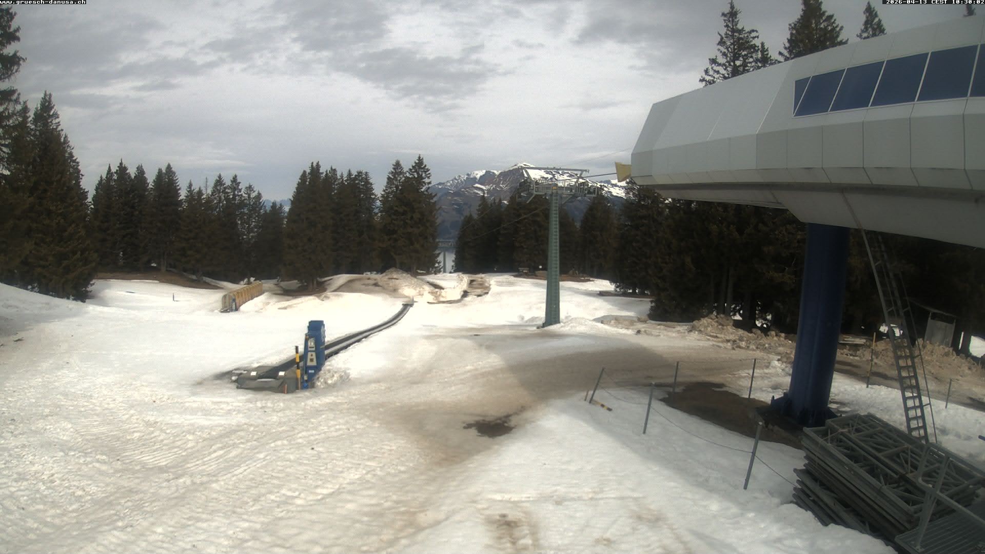 Archiv Foto Webcam Bergstation Grüsch Danusa