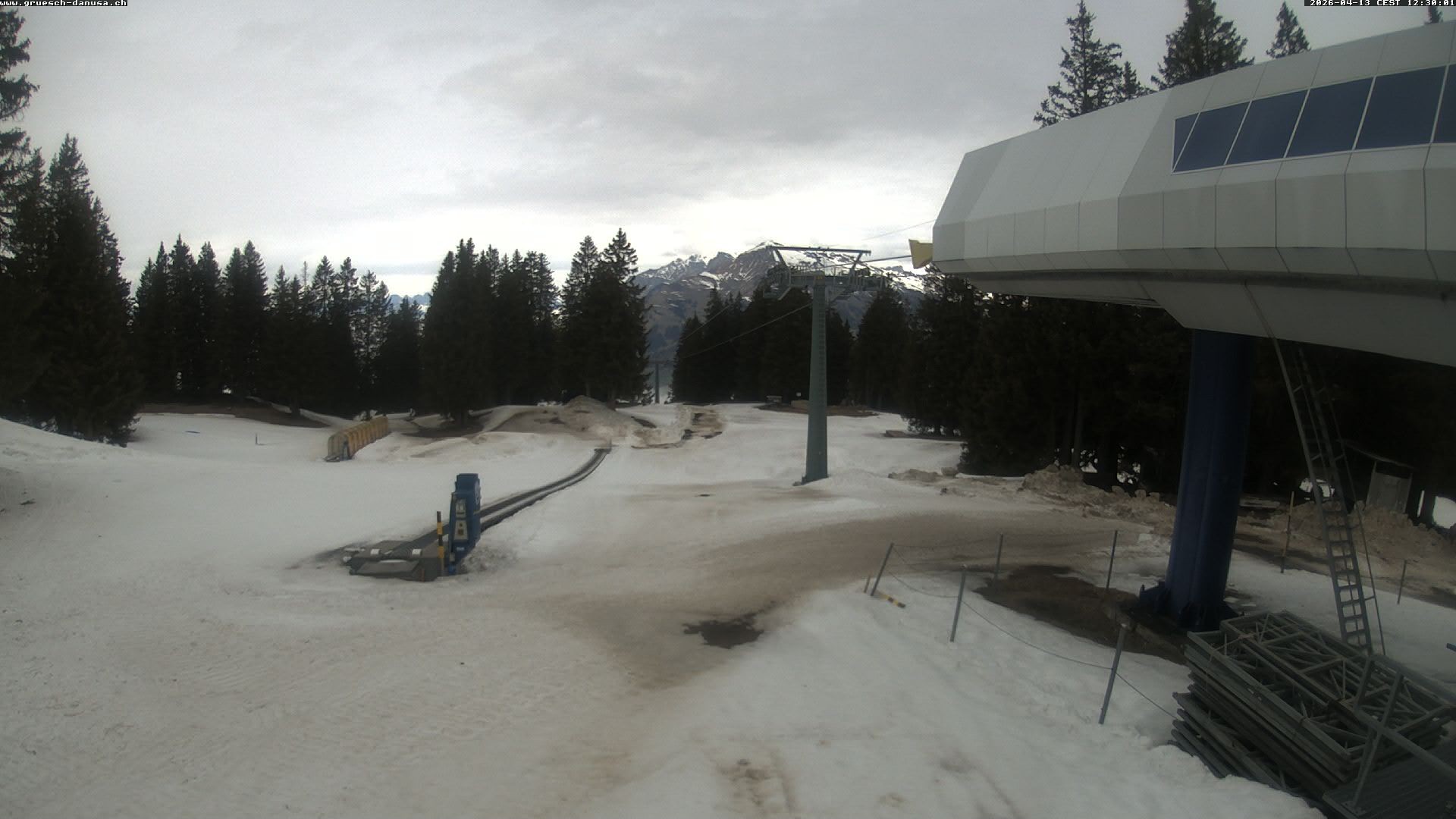 Archiv Foto Webcam Bergstation Grüsch Danusa