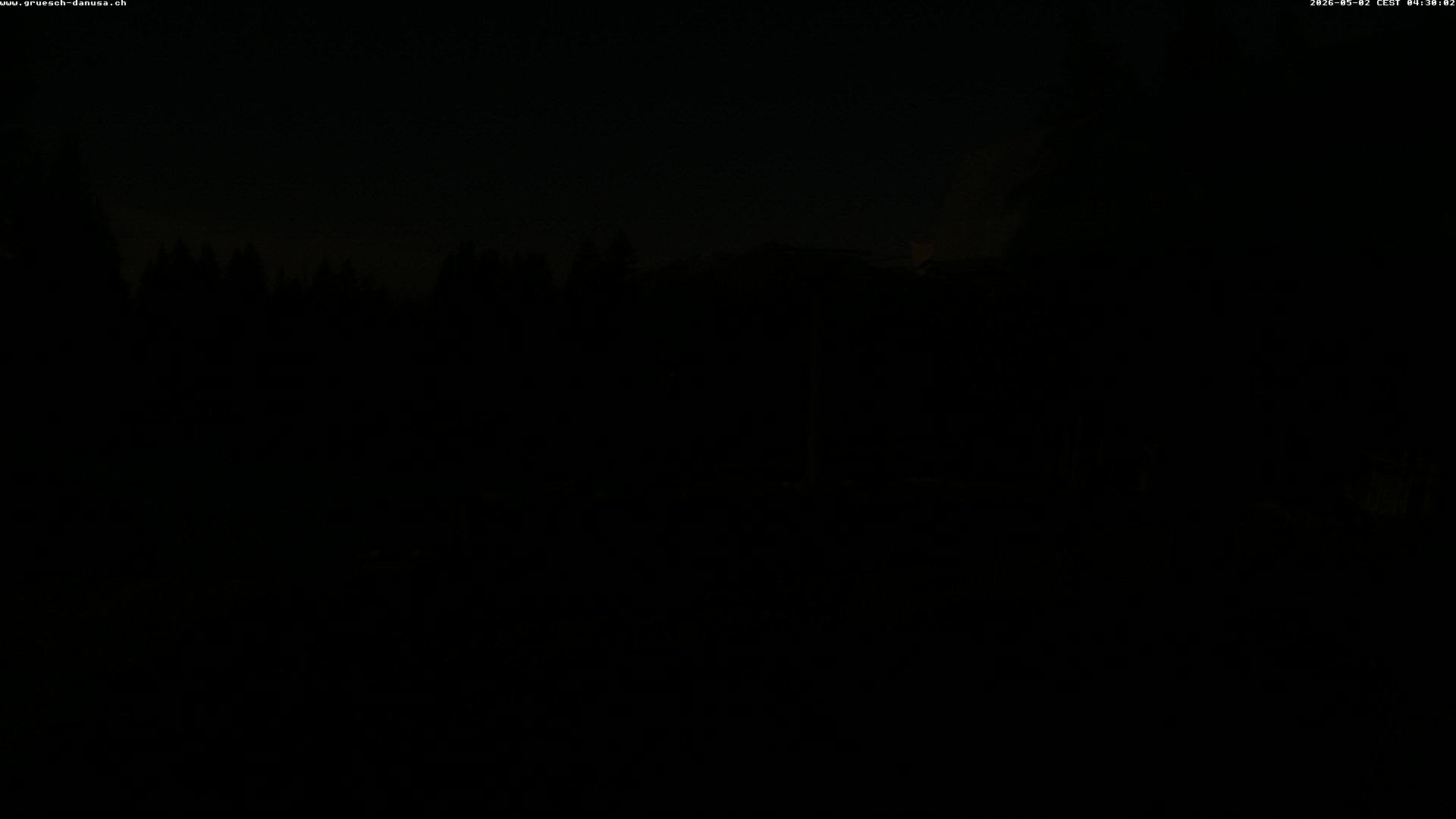 Archiv Foto Webcam Bergstation Grüsch Danusa