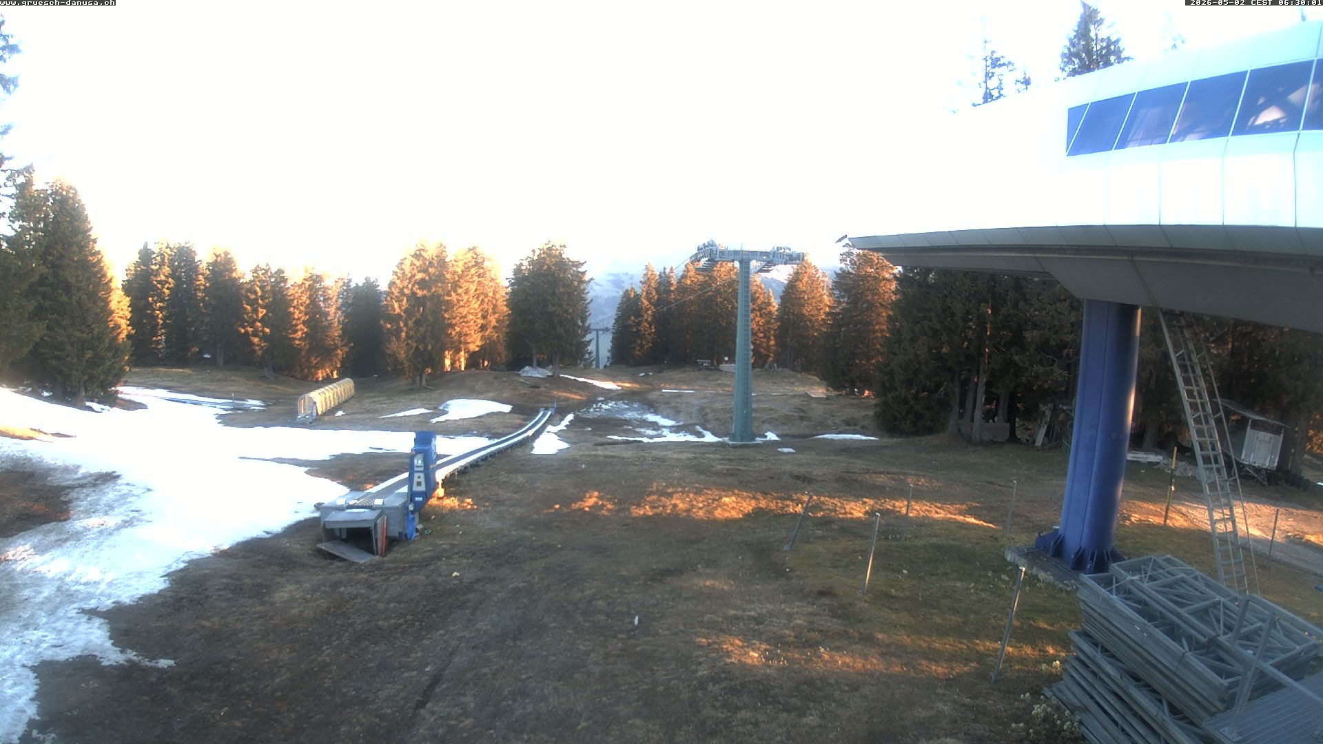 Archiv Foto Webcam Bergstation Grüsch Danusa