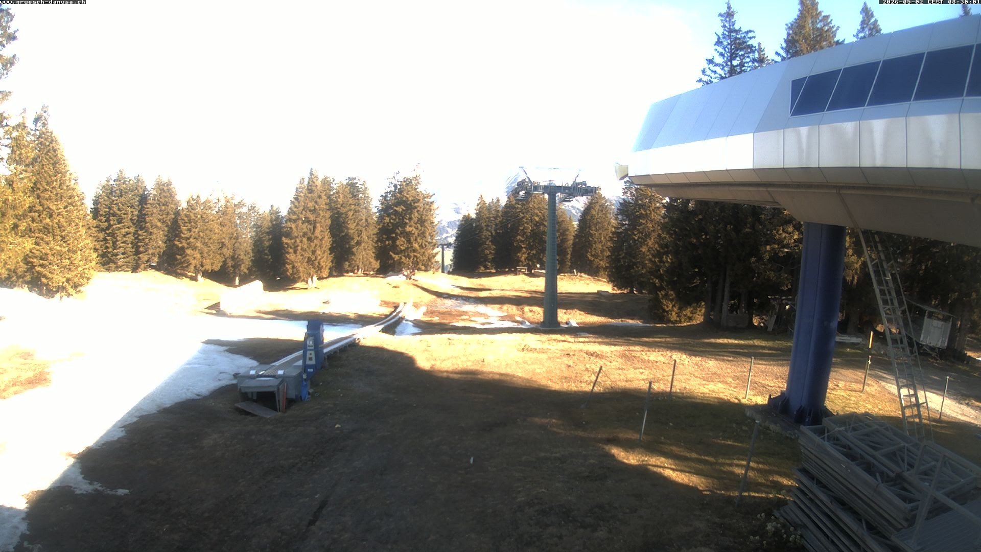 Archiv Foto Webcam Bergstation Grüsch Danusa