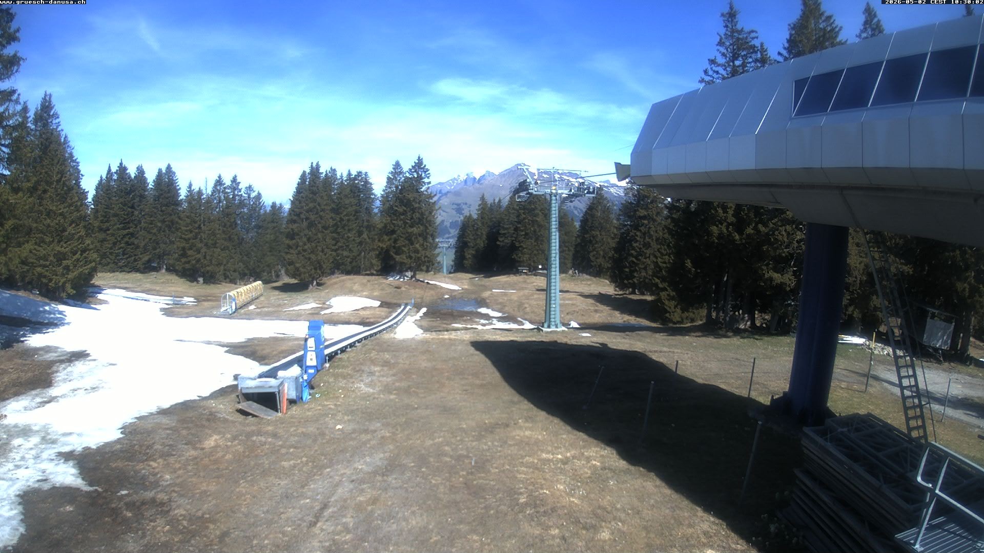 Archiv Foto Webcam Bergstation Grüsch Danusa