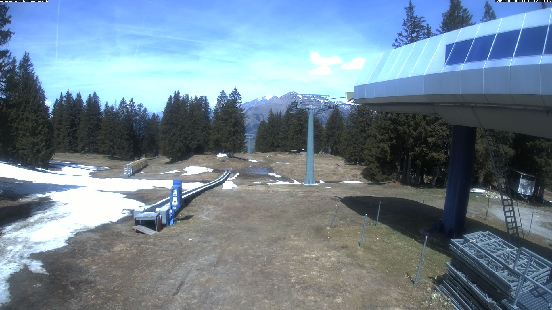 Archiv Foto Webcam Bergstation Grüsch Danusa