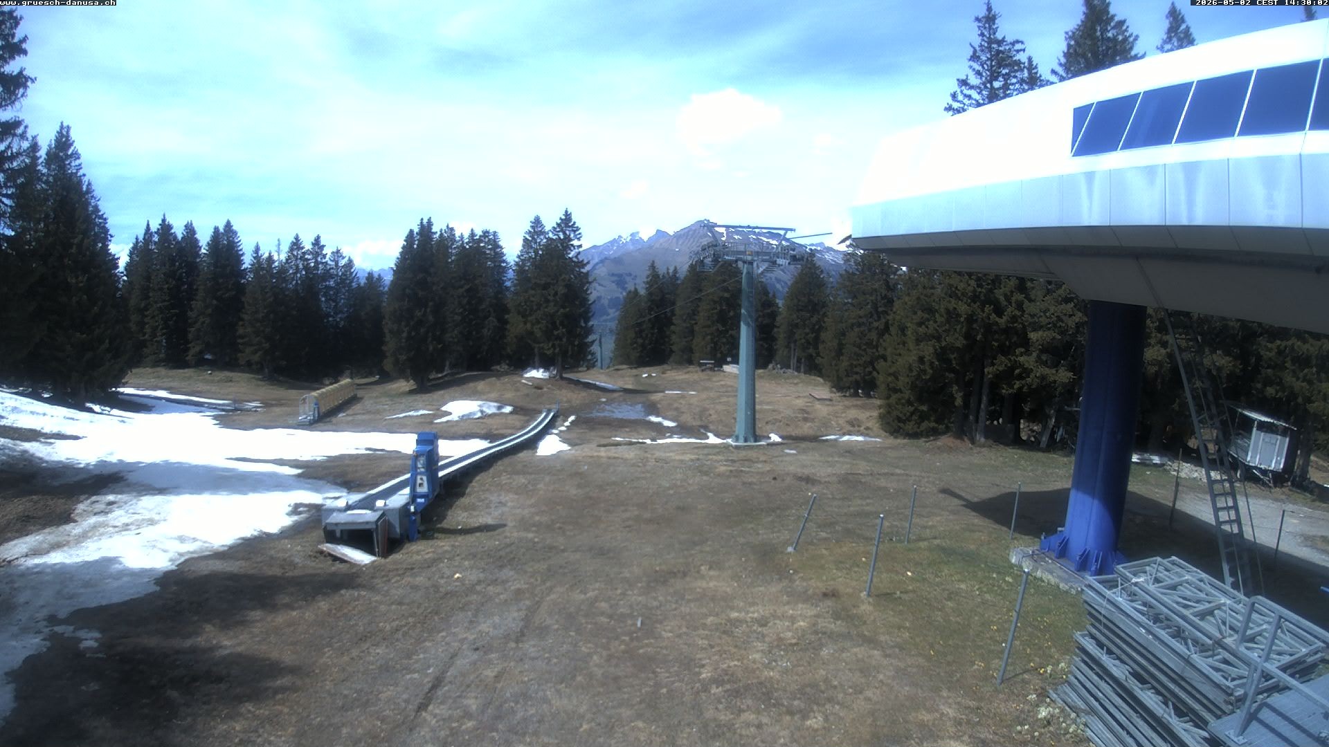 Archiv Foto Webcam Bergstation Grüsch Danusa