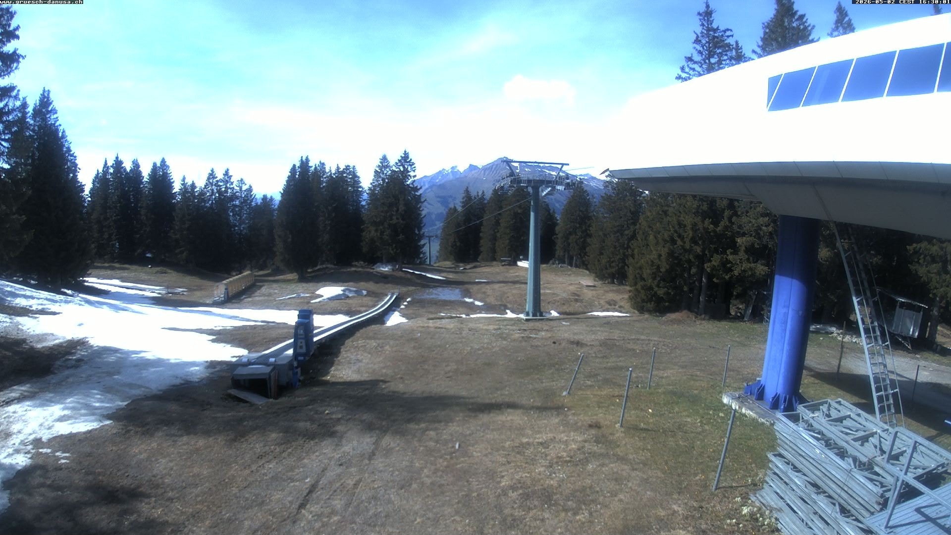Archiv Foto Webcam Bergstation Grüsch Danusa